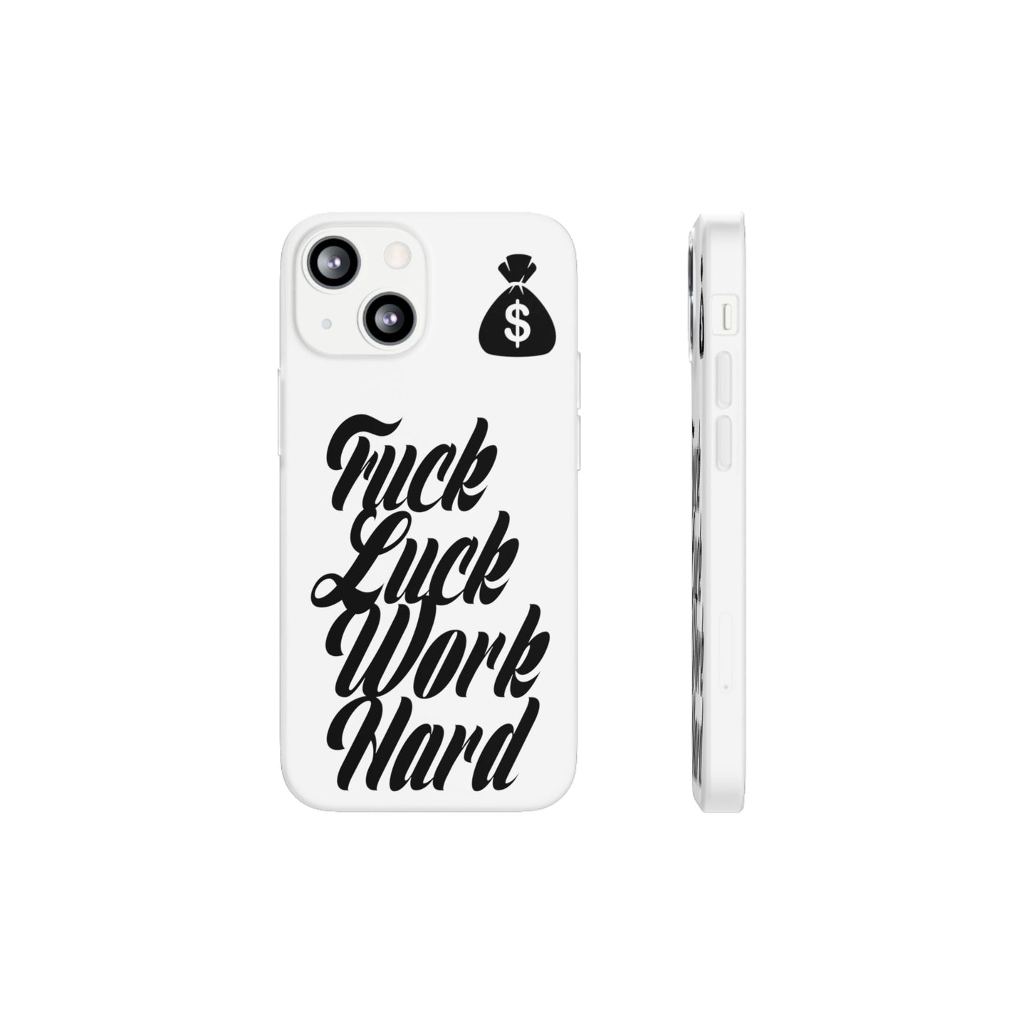 Stylish Flexi Phone Case - Motivational Quote, Perfect for Entrepreneurs, Gift for Graduations, Celebrations, and Daily Inspiration