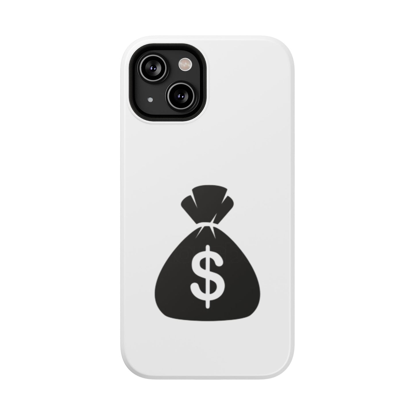 Money Bag Impact-Resistant Phone Case, Durable Phone Cover, Gift for Entrepreneurs, Stylish Protection, Birthday or Holiday Gift