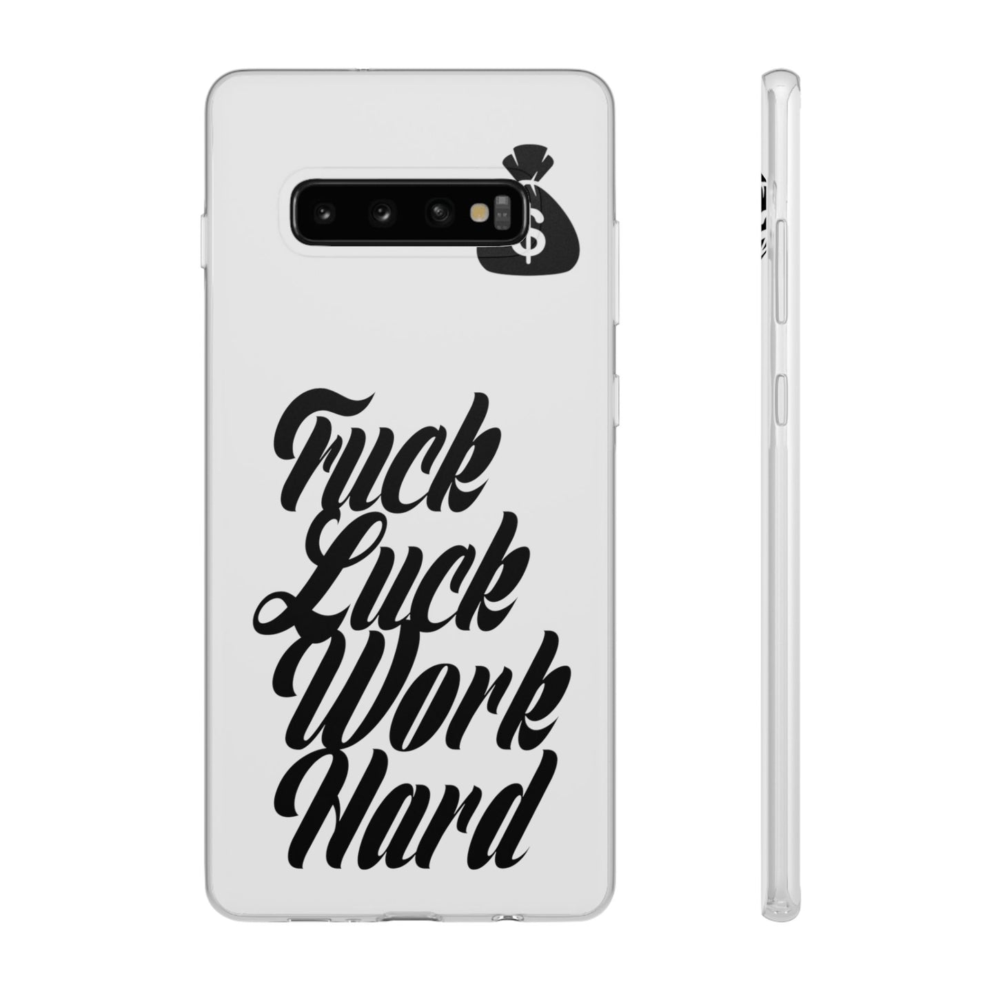 Stylish Flexi Phone Case - Motivational Quote, Perfect for Entrepreneurs, Gift for Graduations, Celebrations, and Daily Inspiration