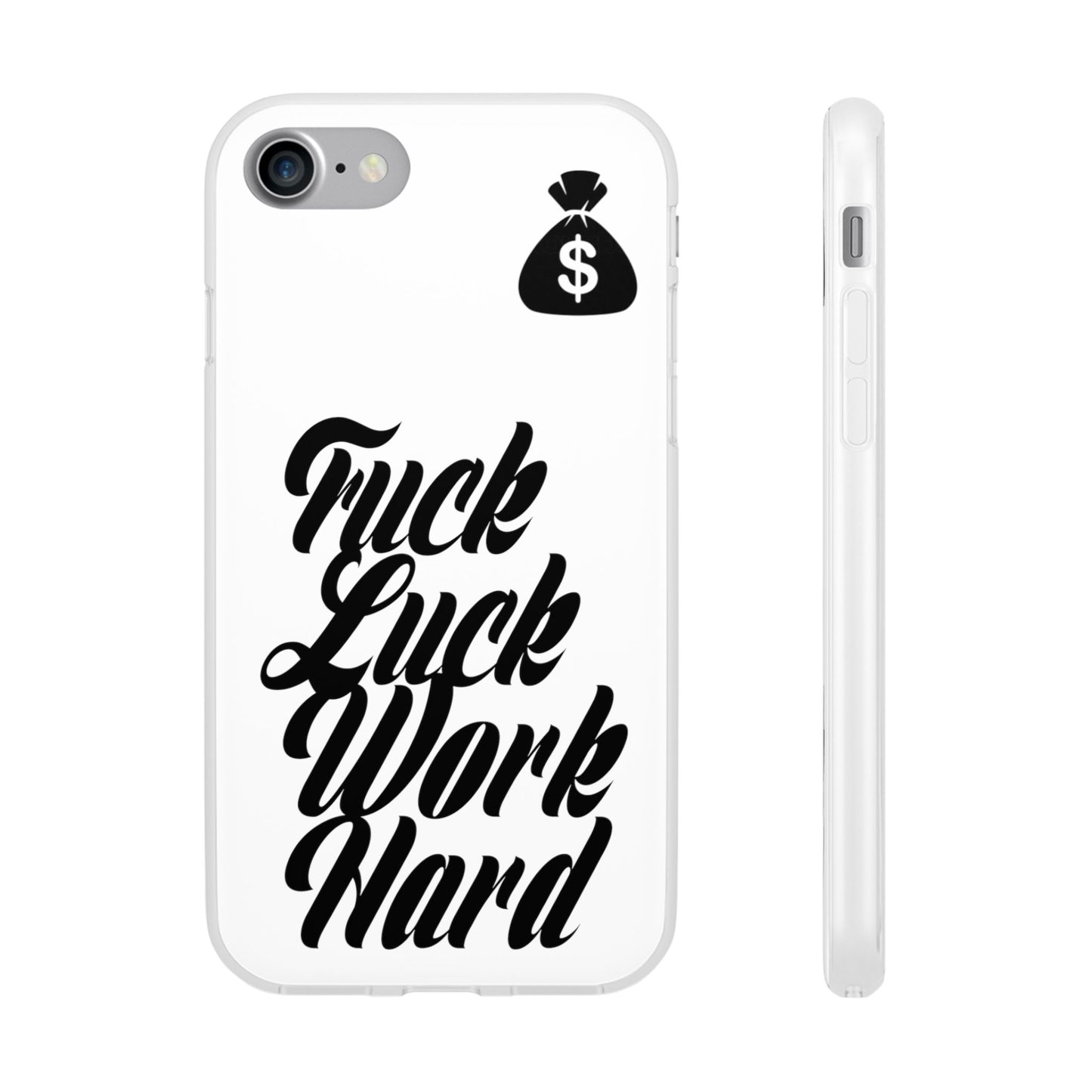 Stylish Flexi Phone Case - Motivational Quote, Perfect for Entrepreneurs, Gift for Graduations, Celebrations, and Daily Inspiration