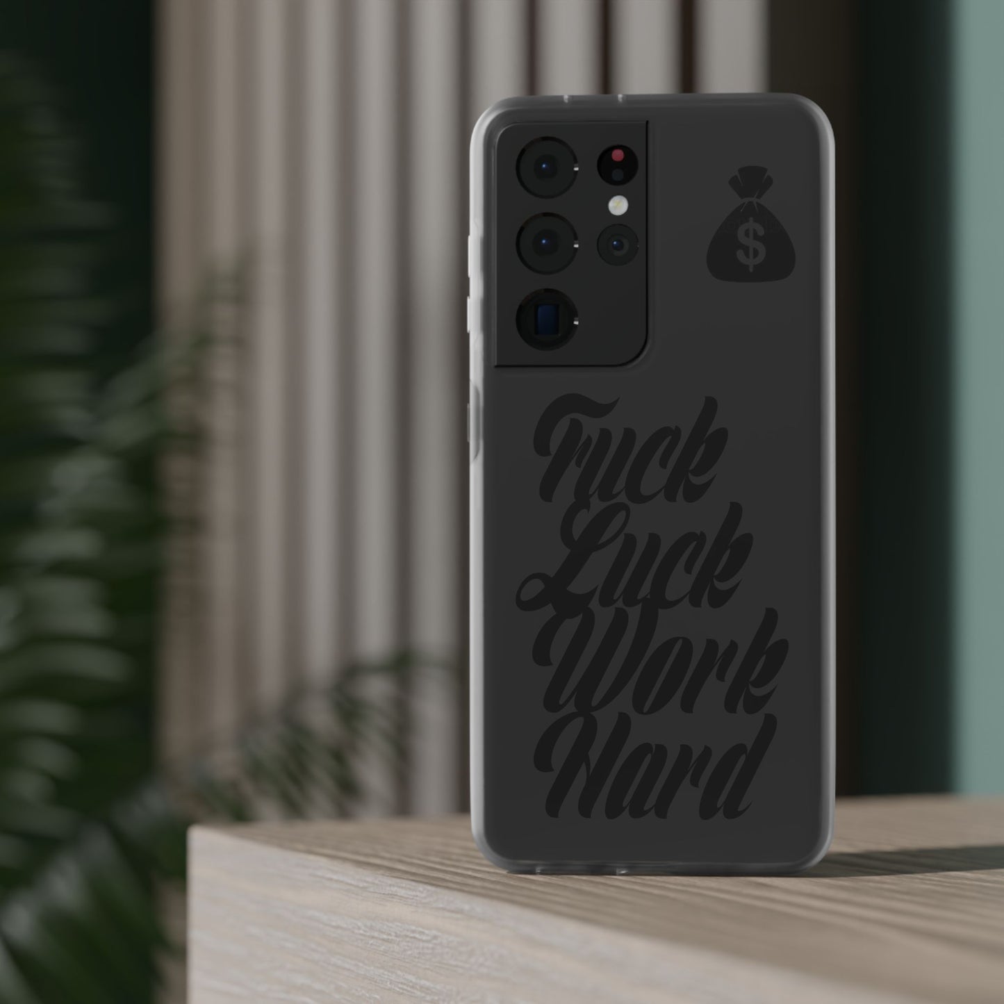 Stylish Flexi Phone Case - Motivational Quote, Perfect for Entrepreneurs, Gift for Graduations, Celebrations, and Daily Inspiration