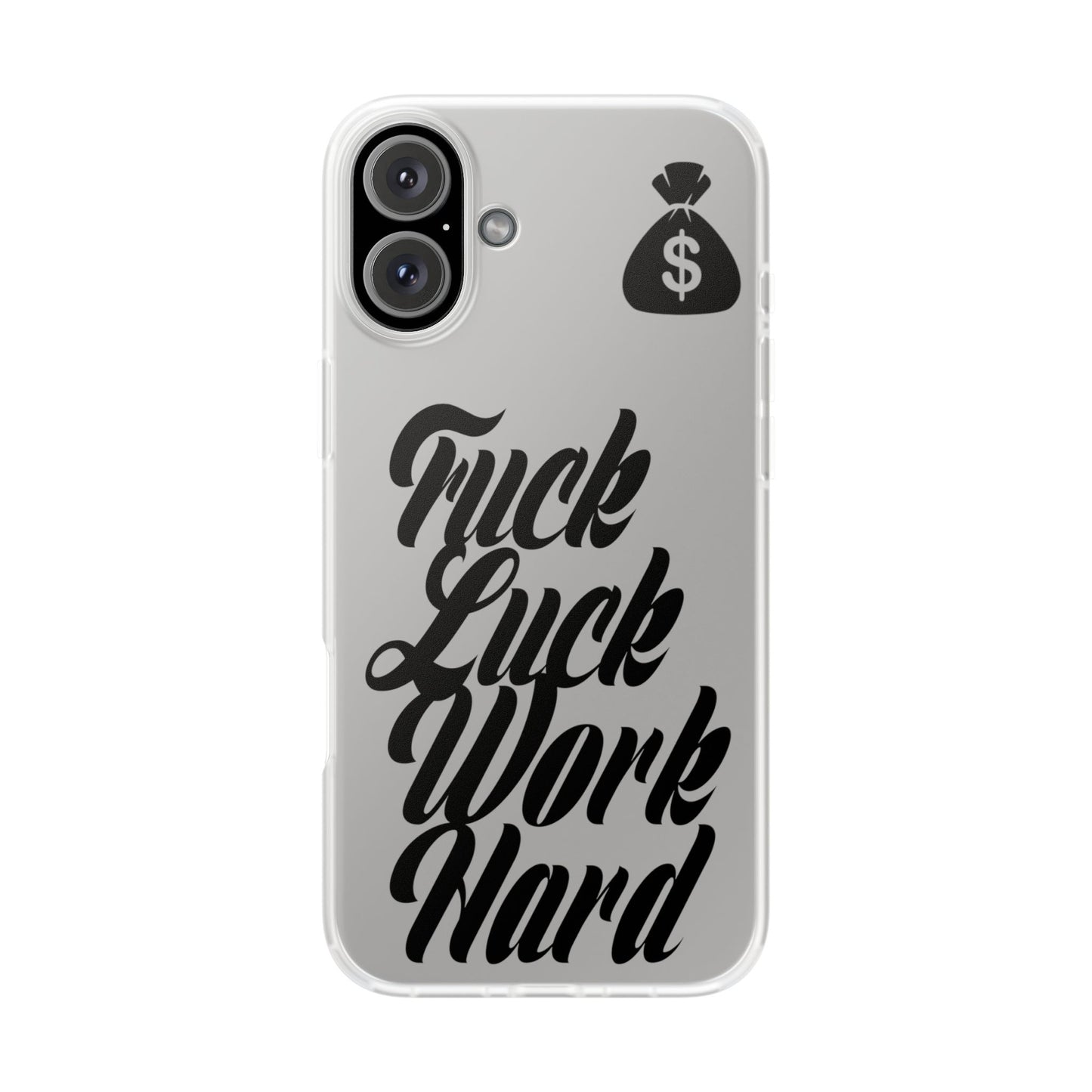 Stylish Flexi Phone Case - Motivational Quote, Perfect for Entrepreneurs, Gift for Graduations, Celebrations, and Daily Inspiration