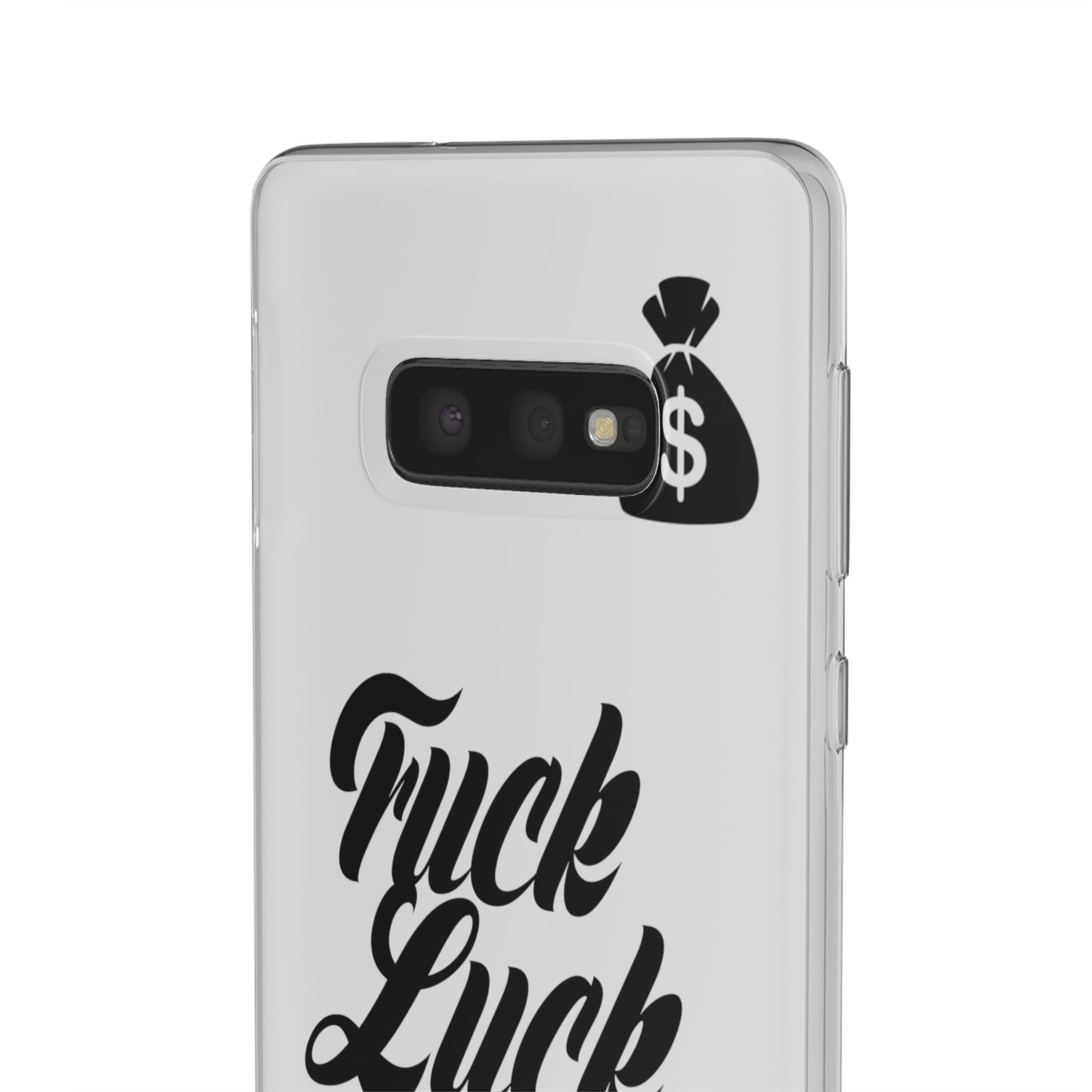 Stylish Flexi Phone Case - Motivational Quote, Perfect for Entrepreneurs, Gift for Graduations, Celebrations, and Daily Inspiration