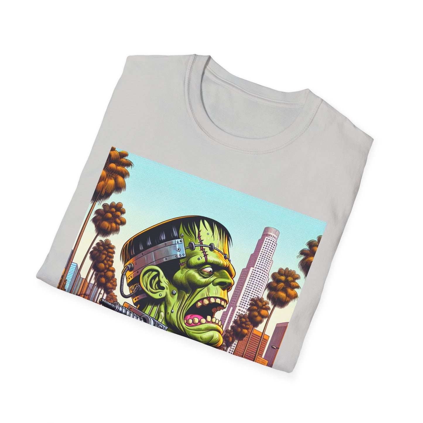 Los Angeles Monster Unisex T-Shirt, Funny Graphic Tee, Halloween Costume Shirt, Gift for Horror Fans, Casual Wear