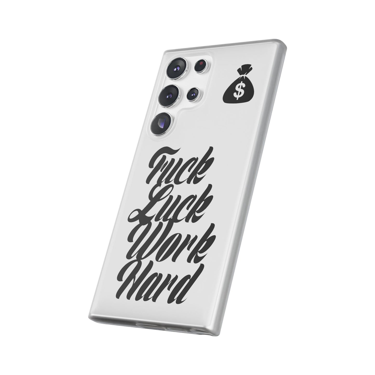 Stylish Flexi Phone Case - Motivational Quote, Perfect for Entrepreneurs, Gift for Graduations, Celebrations, and Daily Inspiration