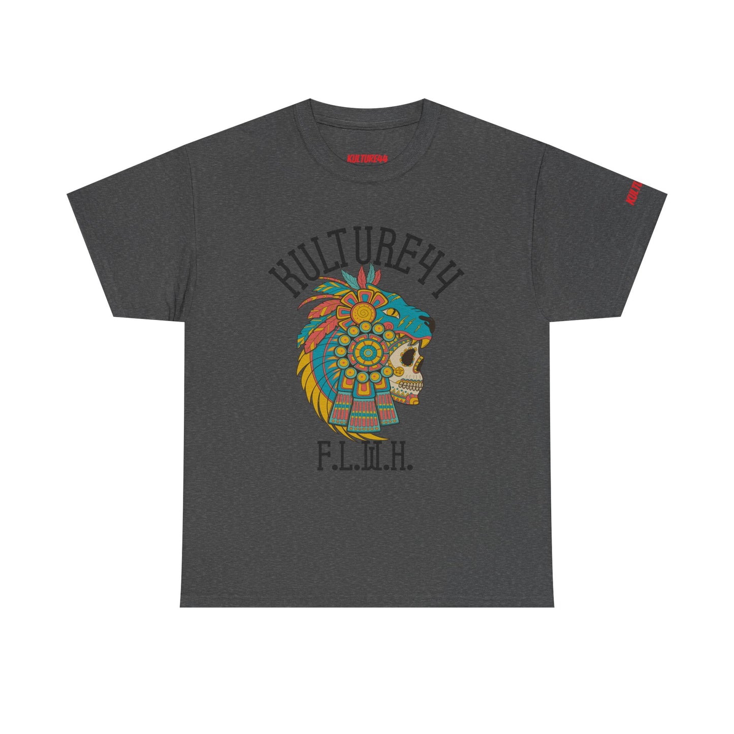 Aztec warrior Cultural Art Tee - Vibrant Skull Design, Unisex Graphic T-Shirt for Festivals, Birthdays, Gift Ideas, Everyday Wear, Casual Style