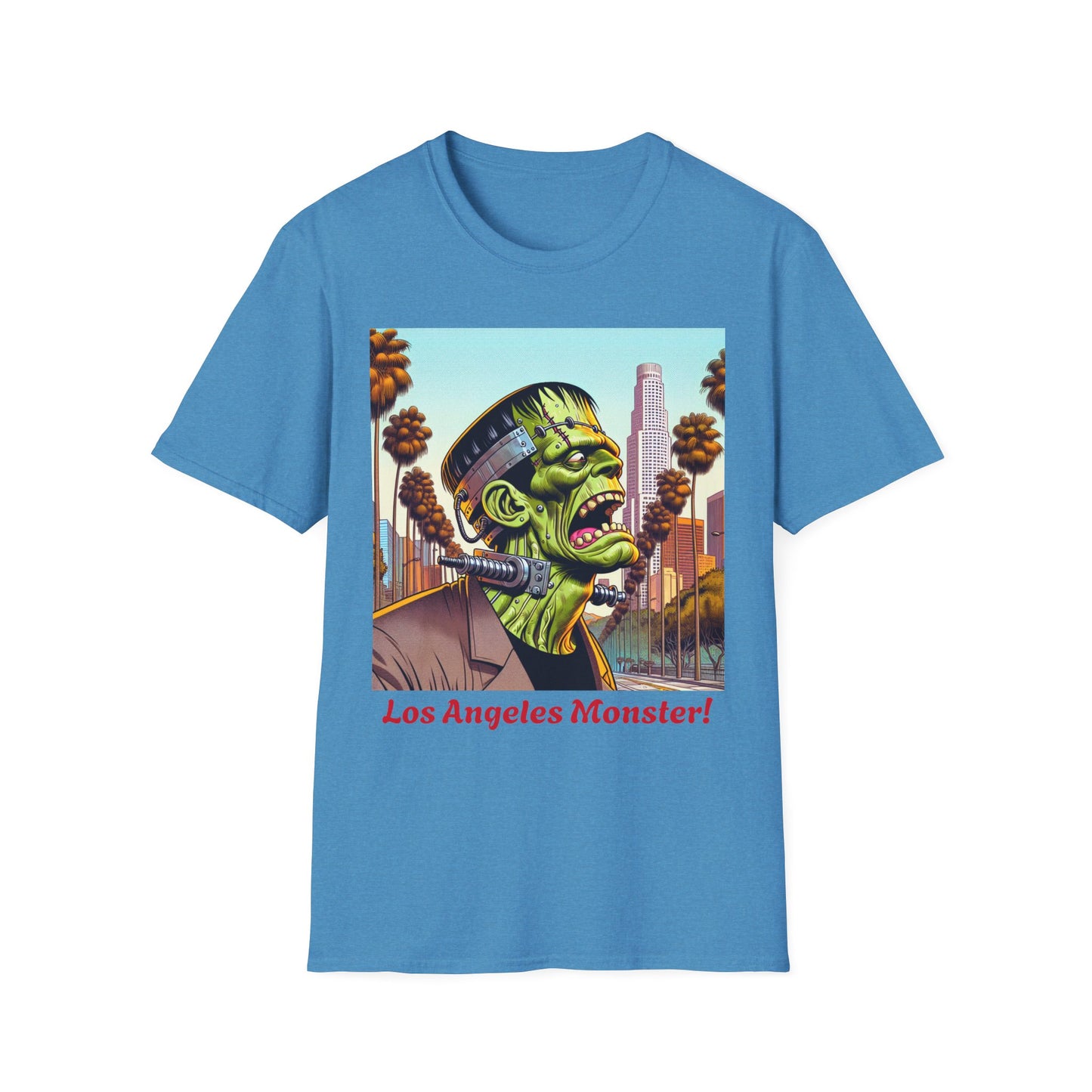 Los Angeles Monster Unisex T-Shirt, Funny Graphic Tee, Halloween Costume Shirt, Gift for Horror Fans, Casual Wear