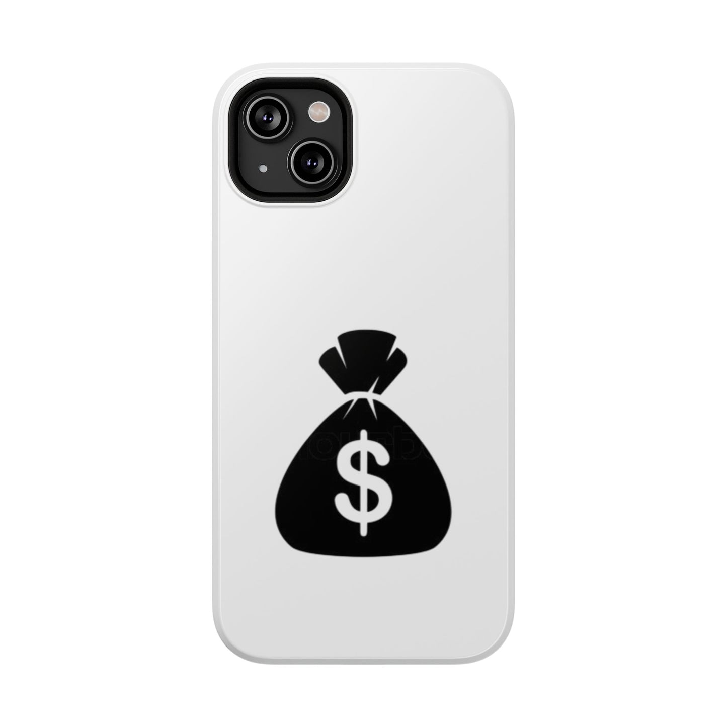 Money Bag Impact-Resistant Phone Case, Durable Phone Cover, Gift for Entrepreneurs, Stylish Protection, Birthday or Holiday Gift