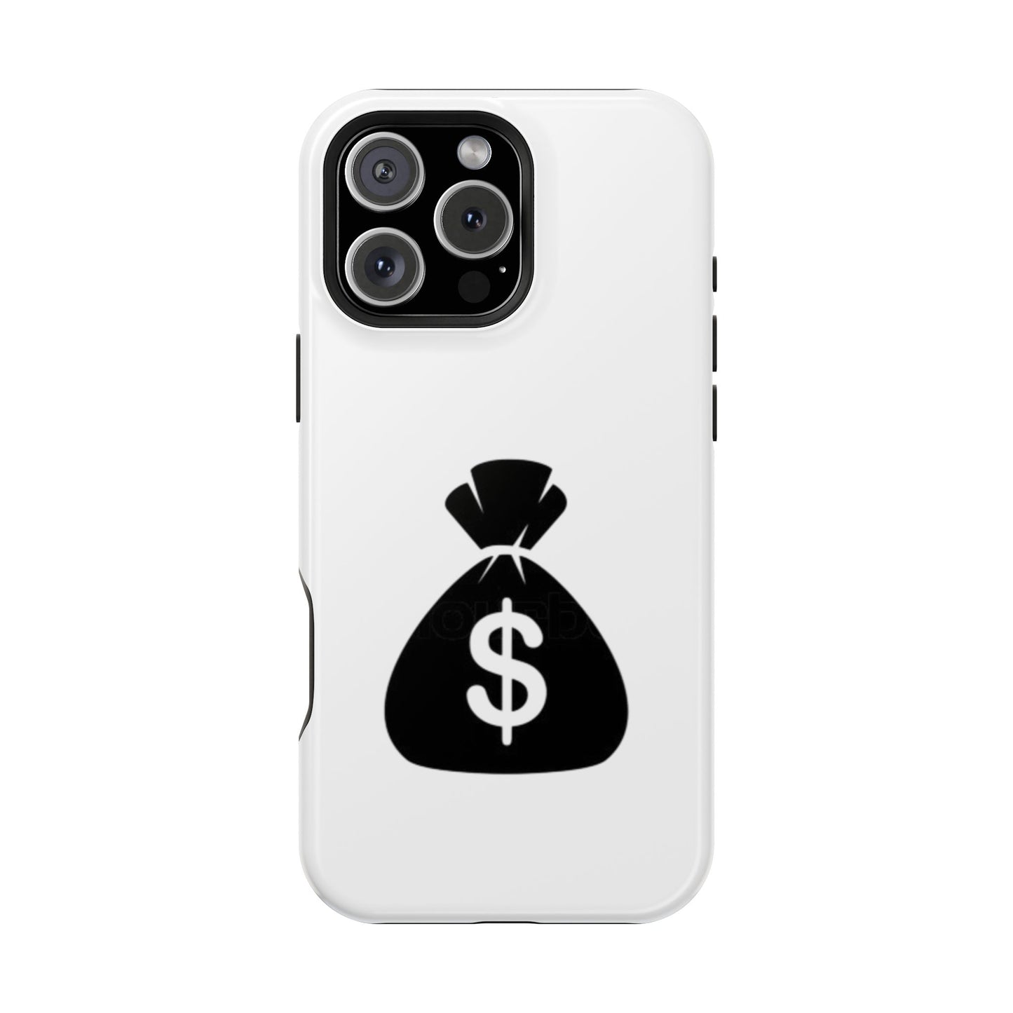 Money Bag Impact-Resistant Phone Case, Durable Phone Cover, Gift for Entrepreneurs, Stylish Protection, Birthday or Holiday Gift