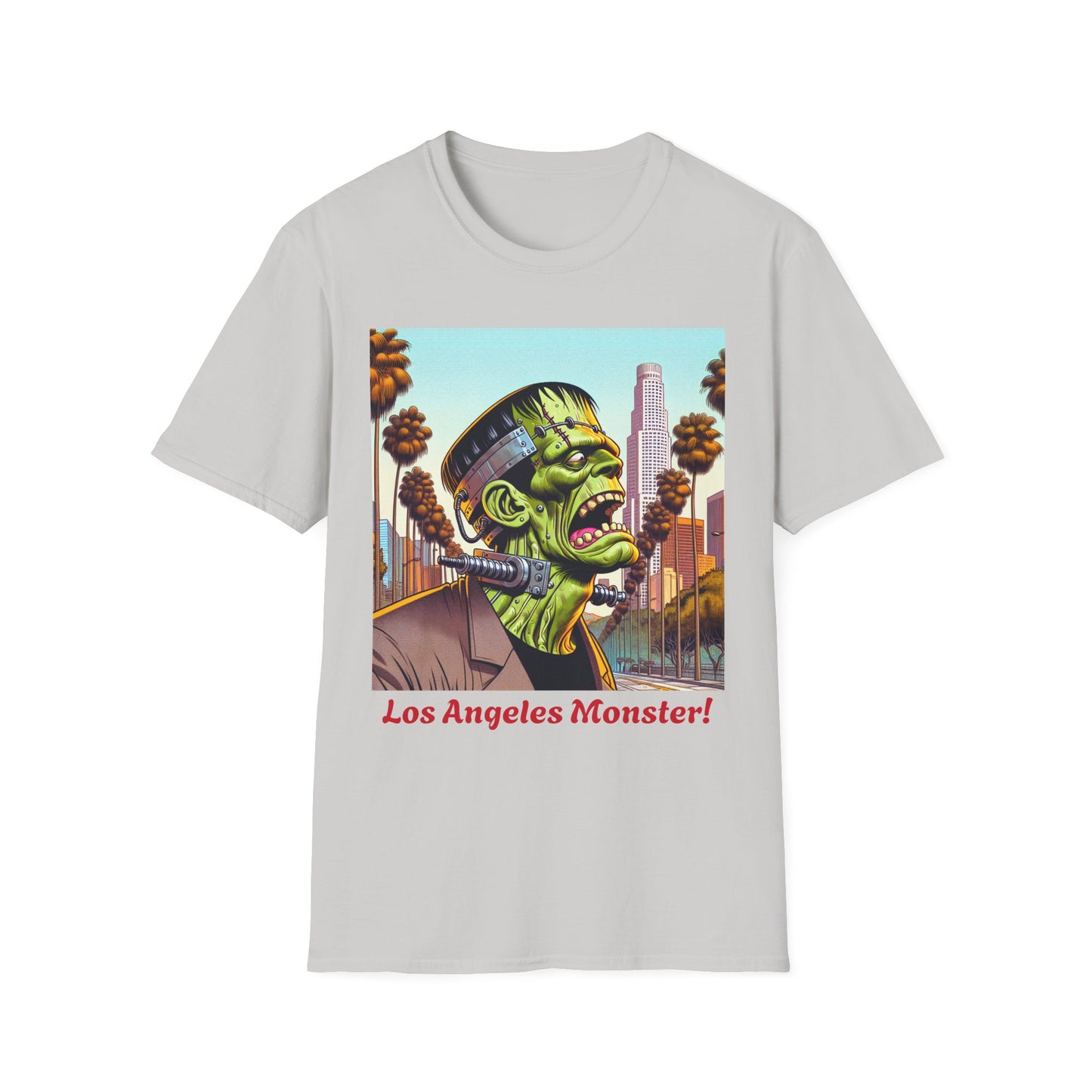 Los Angeles Monster Unisex T-Shirt, Funny Graphic Tee, Halloween Costume Shirt, Gift for Horror Fans, Casual Wear