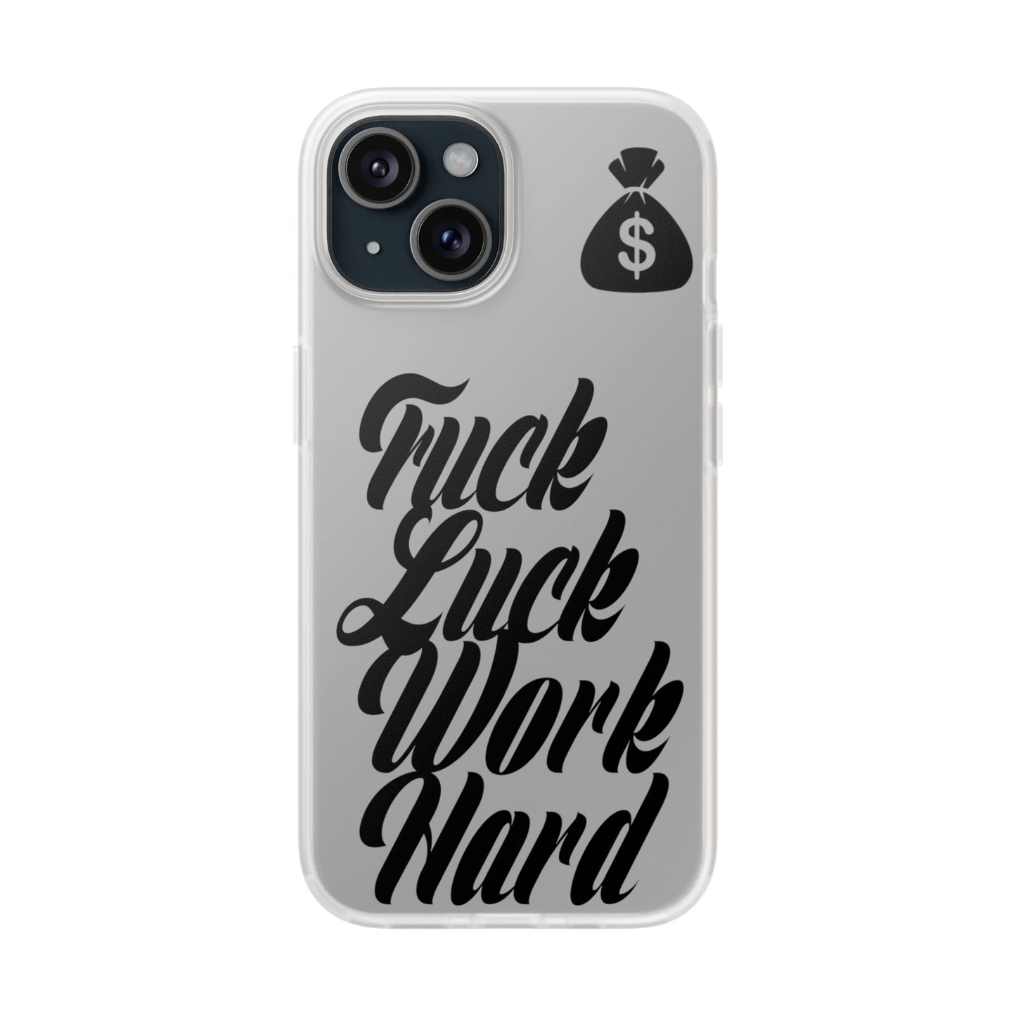 Stylish Flexi Phone Case - Motivational Quote, Perfect for Entrepreneurs, Gift for Graduations, Celebrations, and Daily Inspiration