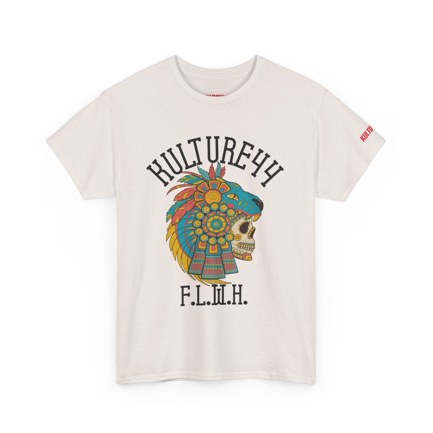 Aztec warrior Cultural Art Tee - Vibrant Skull Design, Unisex Graphic T-Shirt for Festivals, Birthdays, Gift Ideas, Everyday Wear, Casual Style