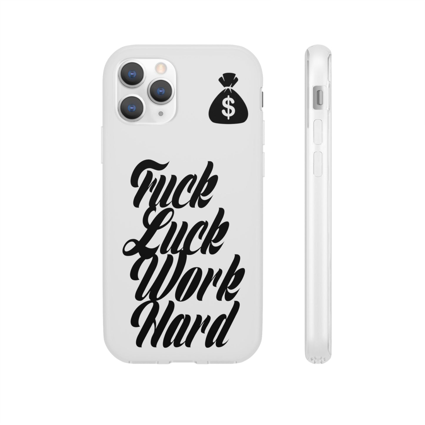Stylish Flexi Phone Case - Motivational Quote, Perfect for Entrepreneurs, Gift for Graduations, Celebrations, and Daily Inspiration
