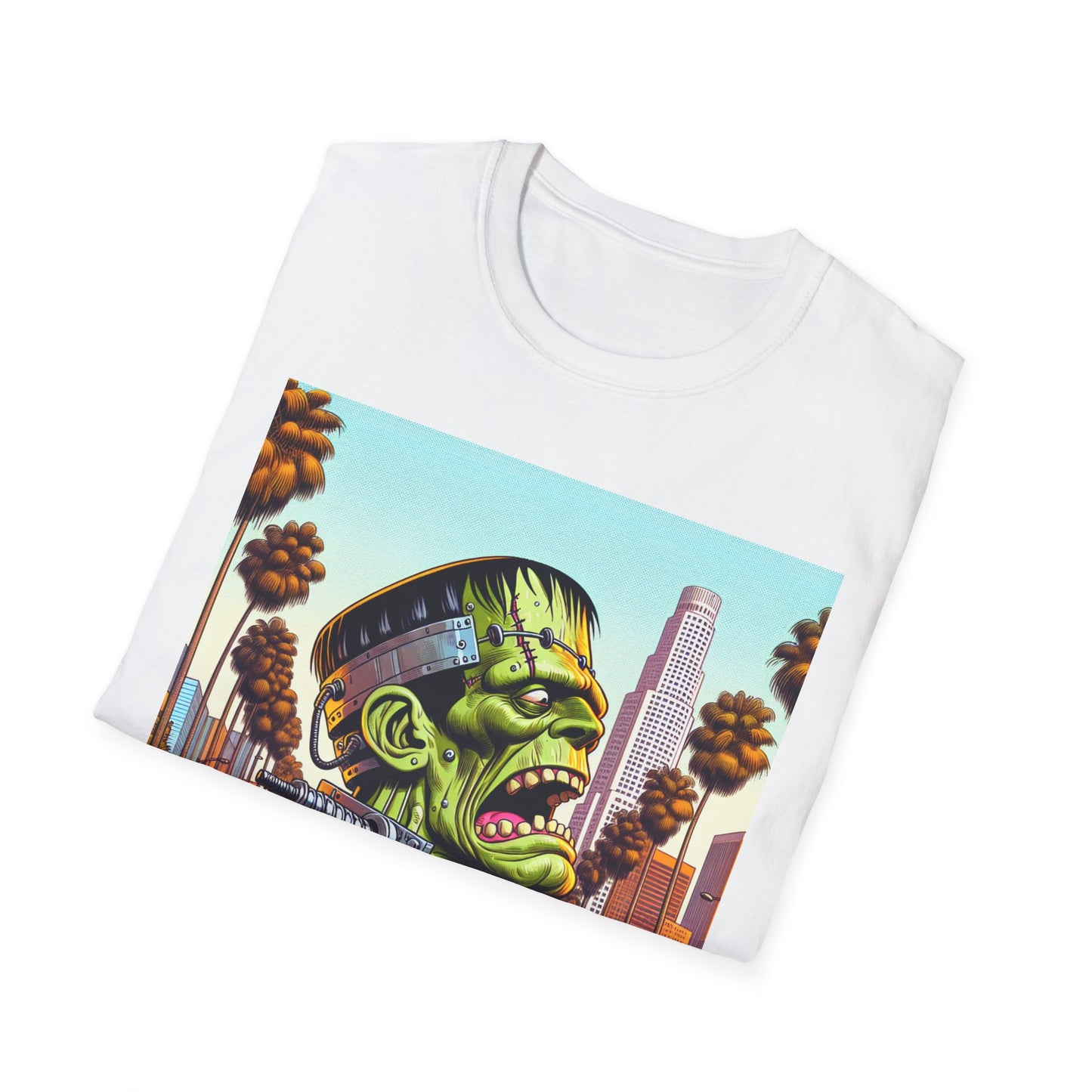 Los Angeles Monster Unisex T-Shirt, Funny Graphic Tee, Halloween Costume Shirt, Gift for Horror Fans, Casual Wear