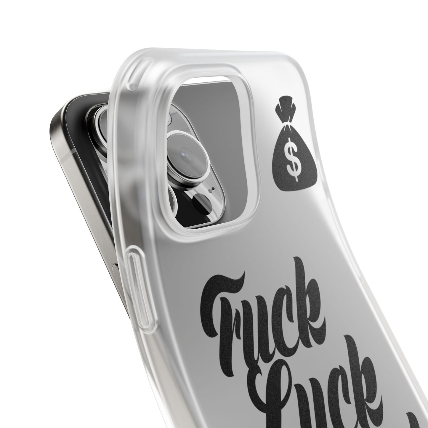 Stylish Flexi Phone Case - Motivational Quote, Perfect for Entrepreneurs, Gift for Graduations, Celebrations, and Daily Inspiration