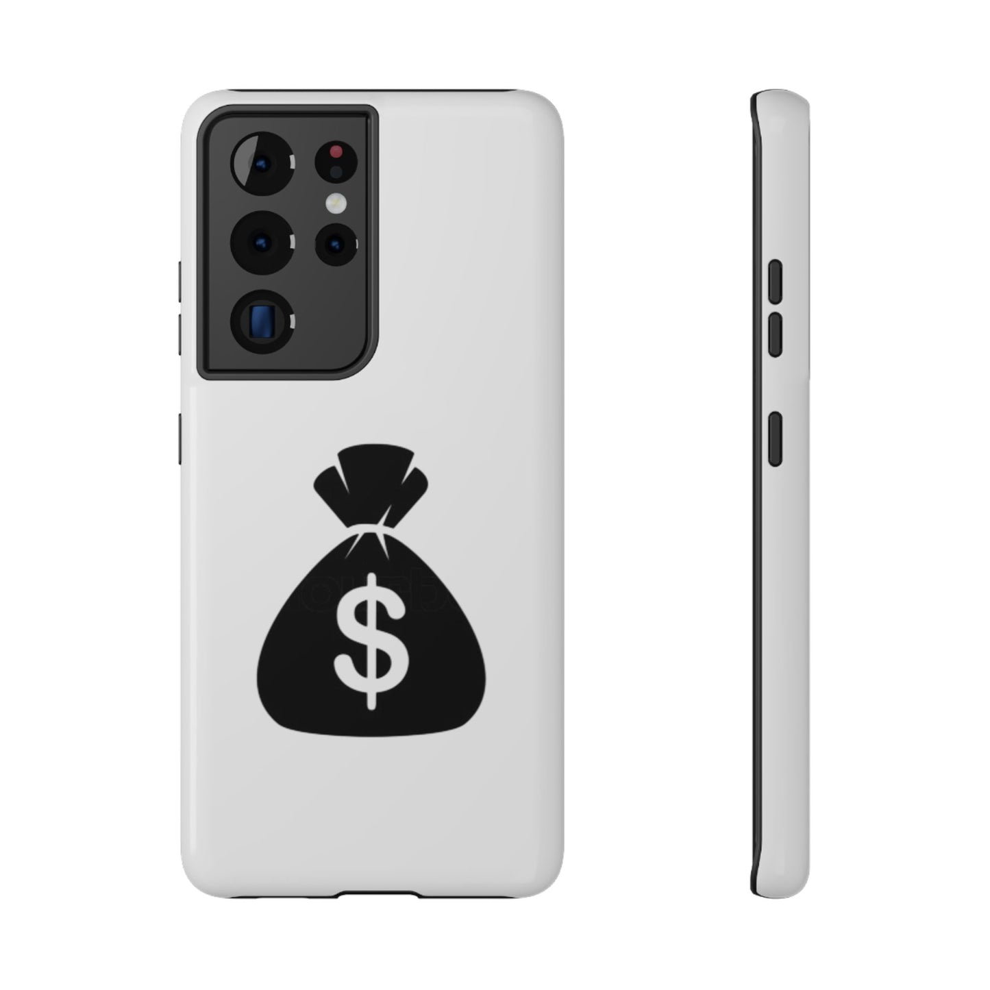 Money Bag Impact-Resistant Phone Case, Durable Phone Cover, Gift for Entrepreneurs, Stylish Protection, Birthday or Holiday Gift
