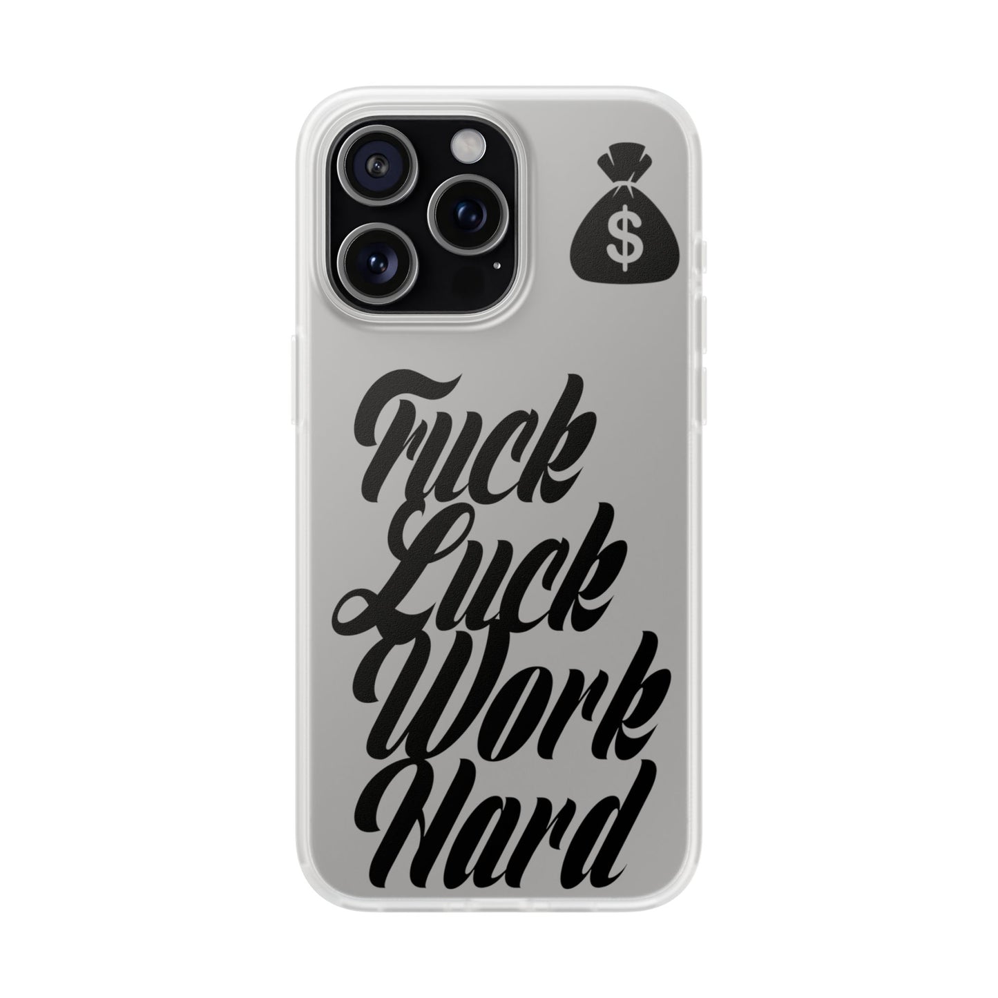 Stylish Flexi Phone Case - Motivational Quote, Perfect for Entrepreneurs, Gift for Graduations, Celebrations, and Daily Inspiration