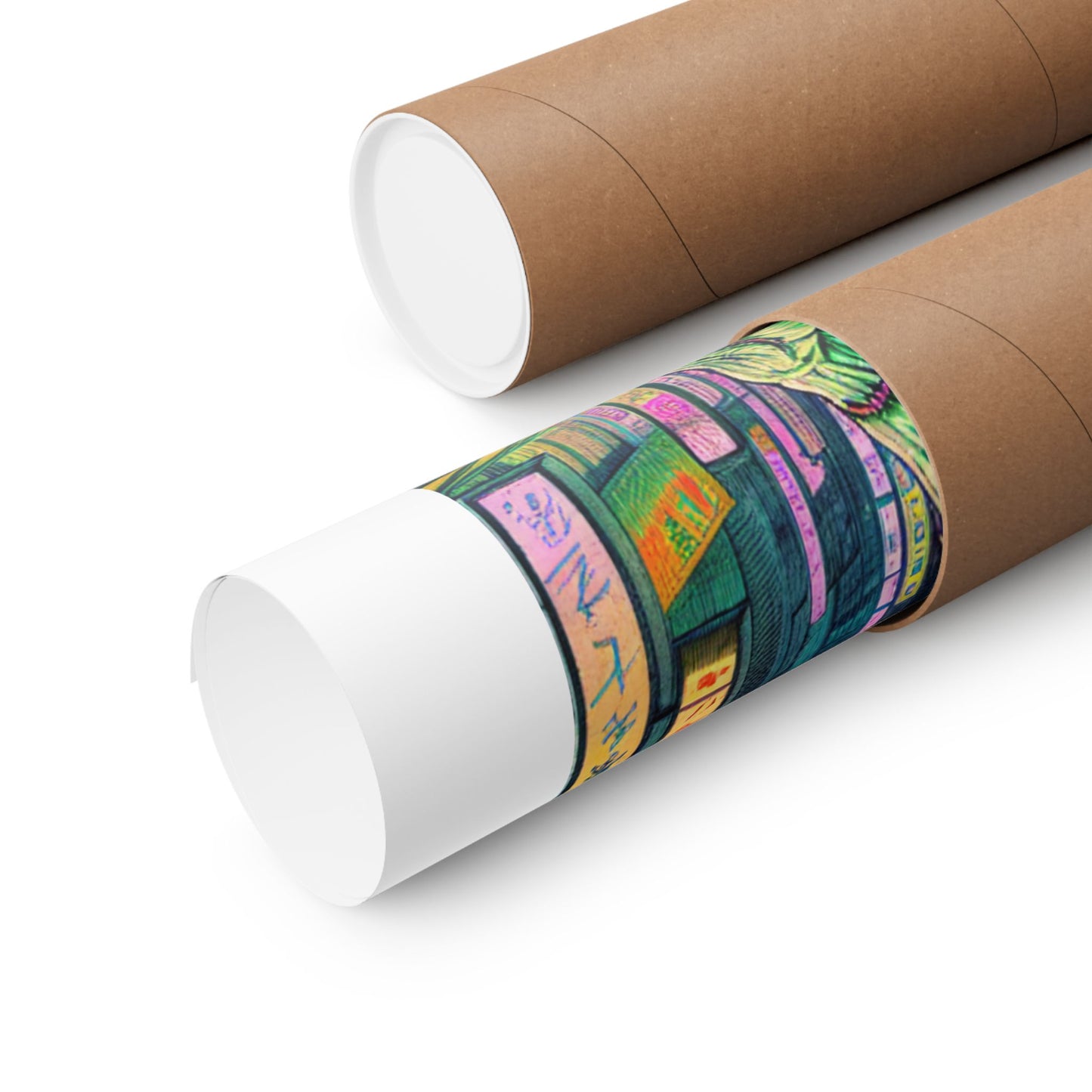 Urban Monster Art Posters | Matte Vertical Wall Decor for Halloween, Streetwear Aesthetics, Home & Office