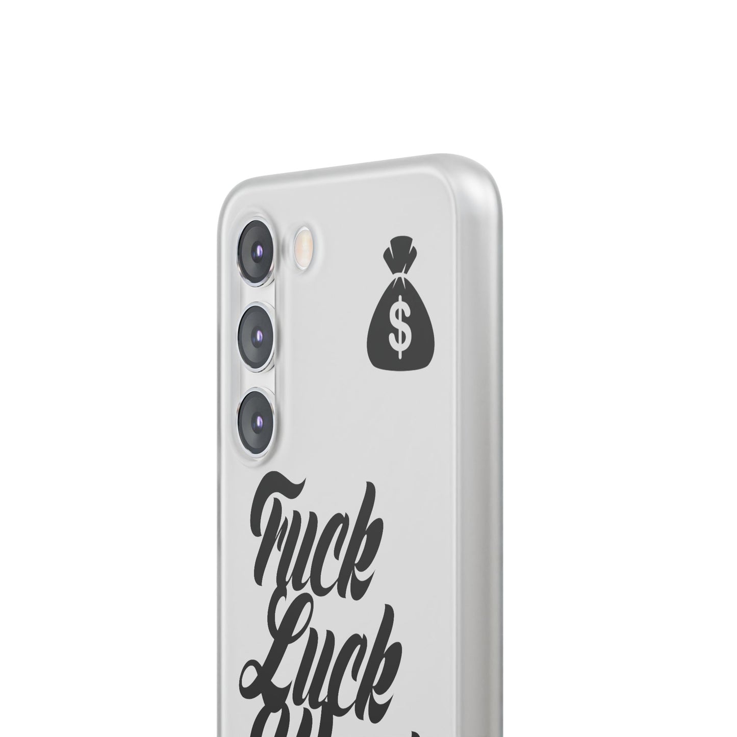 Stylish Flexi Phone Case - Motivational Quote, Perfect for Entrepreneurs, Gift for Graduations, Celebrations, and Daily Inspiration