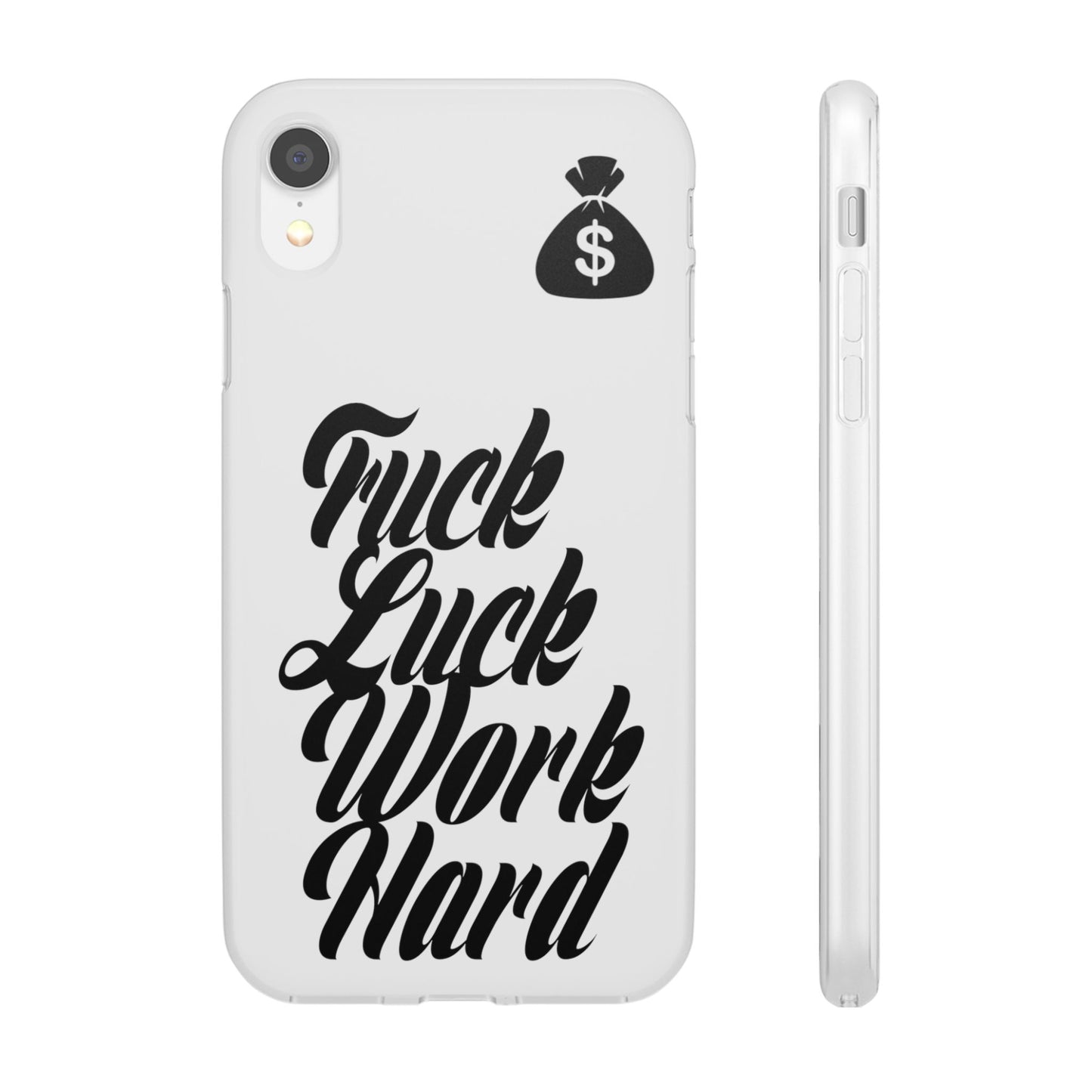 Stylish Flexi Phone Case - Motivational Quote, Perfect for Entrepreneurs, Gift for Graduations, Celebrations, and Daily Inspiration