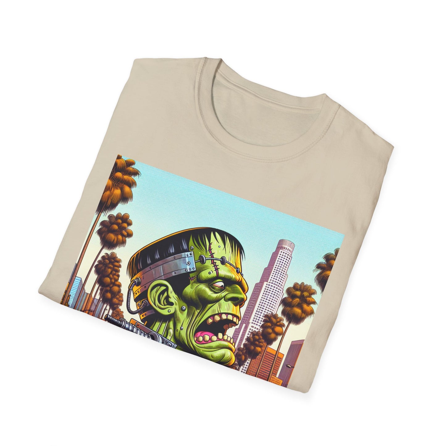 Los Angeles Monster Unisex T-Shirt, Funny Graphic Tee, Halloween Costume Shirt, Gift for Horror Fans, Casual Wear