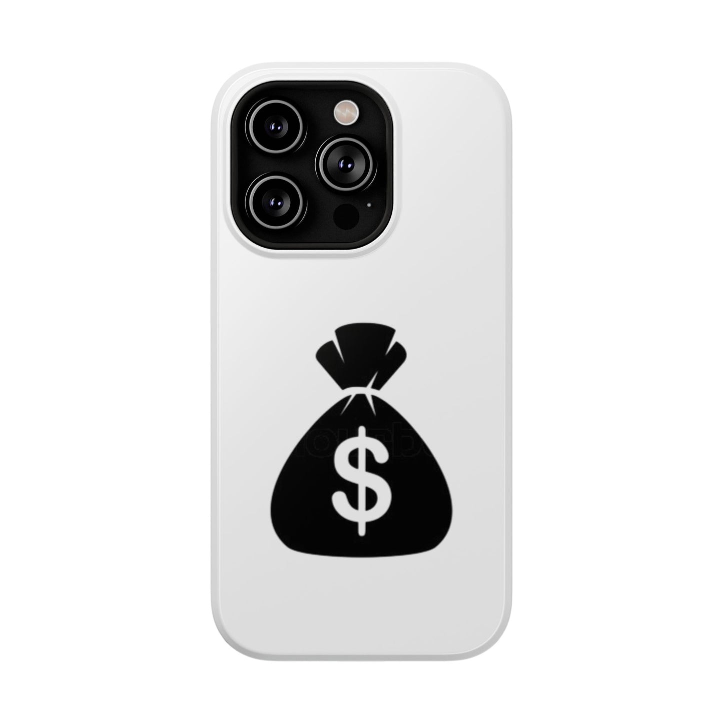 Money Bag Impact-Resistant Phone Case, Durable Phone Cover, Gift for Entrepreneurs, Stylish Protection, Birthday or Holiday Gift