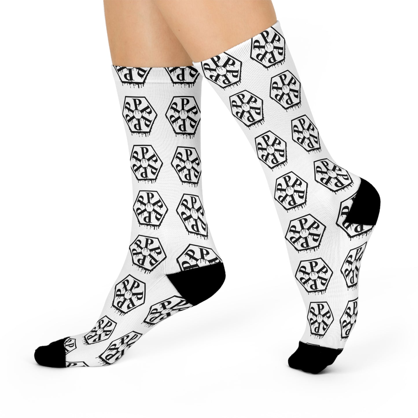 Cozy Patterned Crew Socks for Everyday Wear, Fun Gift for Sock Lovers, Perfect for Holidays, Comfy Footwear Essentials, Unique Sock Design