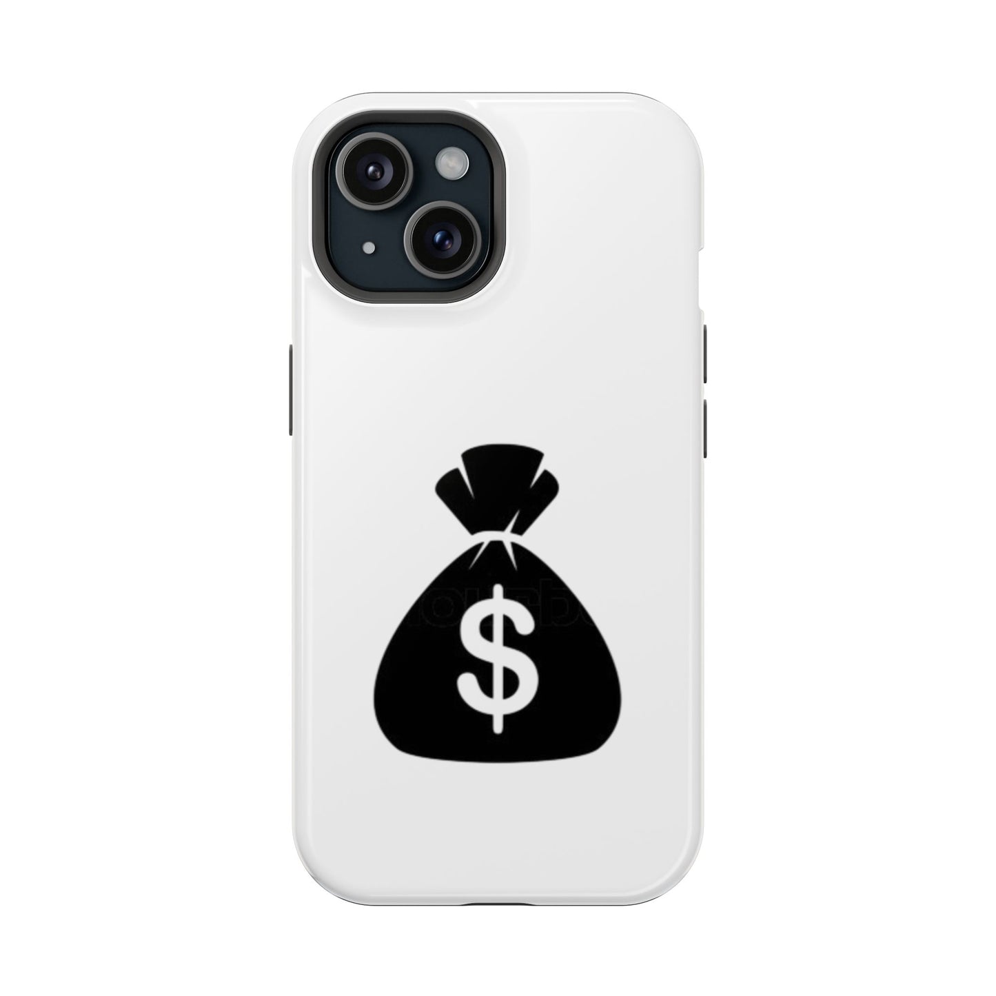 Money Bag Impact-Resistant Phone Case, Durable Phone Cover, Gift for Entrepreneurs, Stylish Protection, Birthday or Holiday Gift