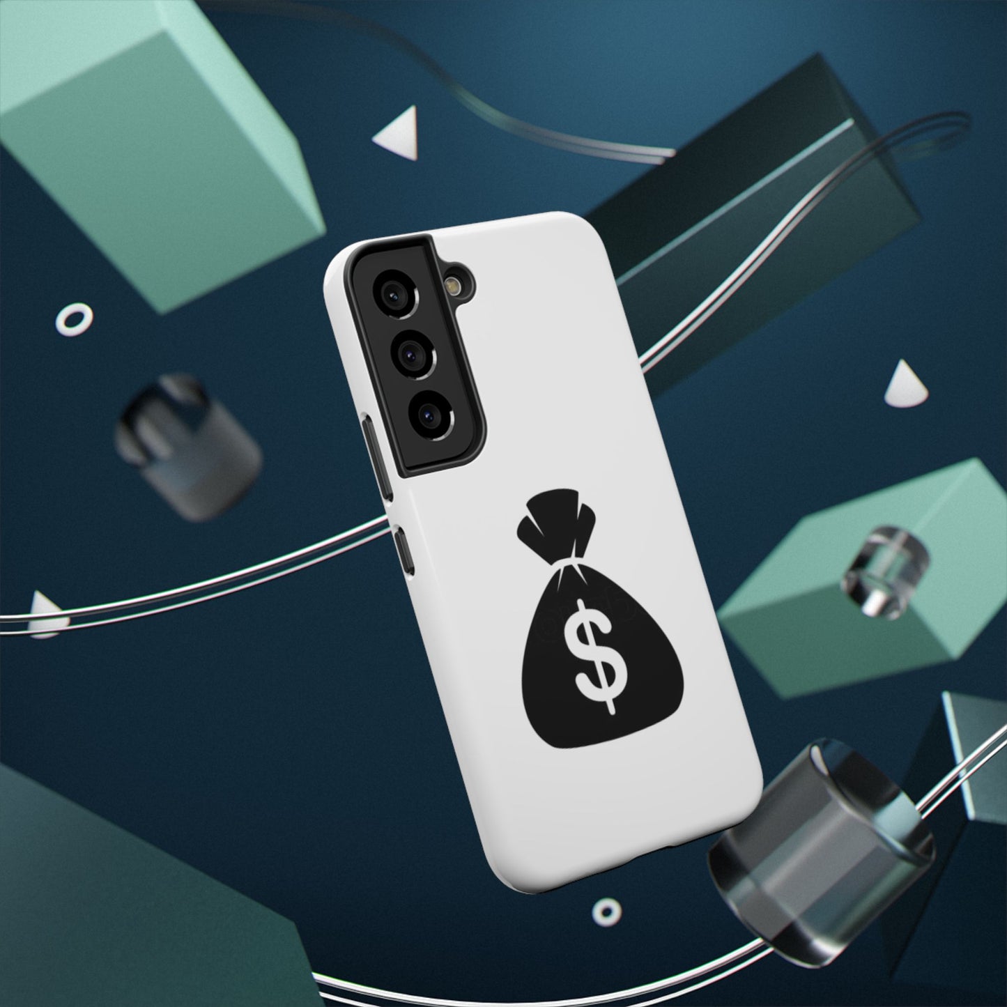 Money Bag Impact-Resistant Phone Case, Durable Phone Cover, Gift for Entrepreneurs, Stylish Protection, Birthday or Holiday Gift