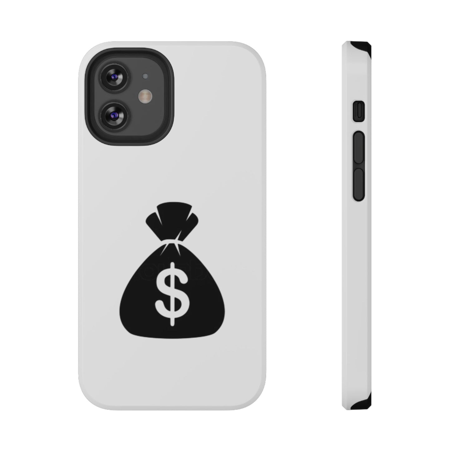 Money Bag Impact-Resistant Phone Case, Durable Phone Cover, Gift for Entrepreneurs, Stylish Protection, Birthday or Holiday Gift