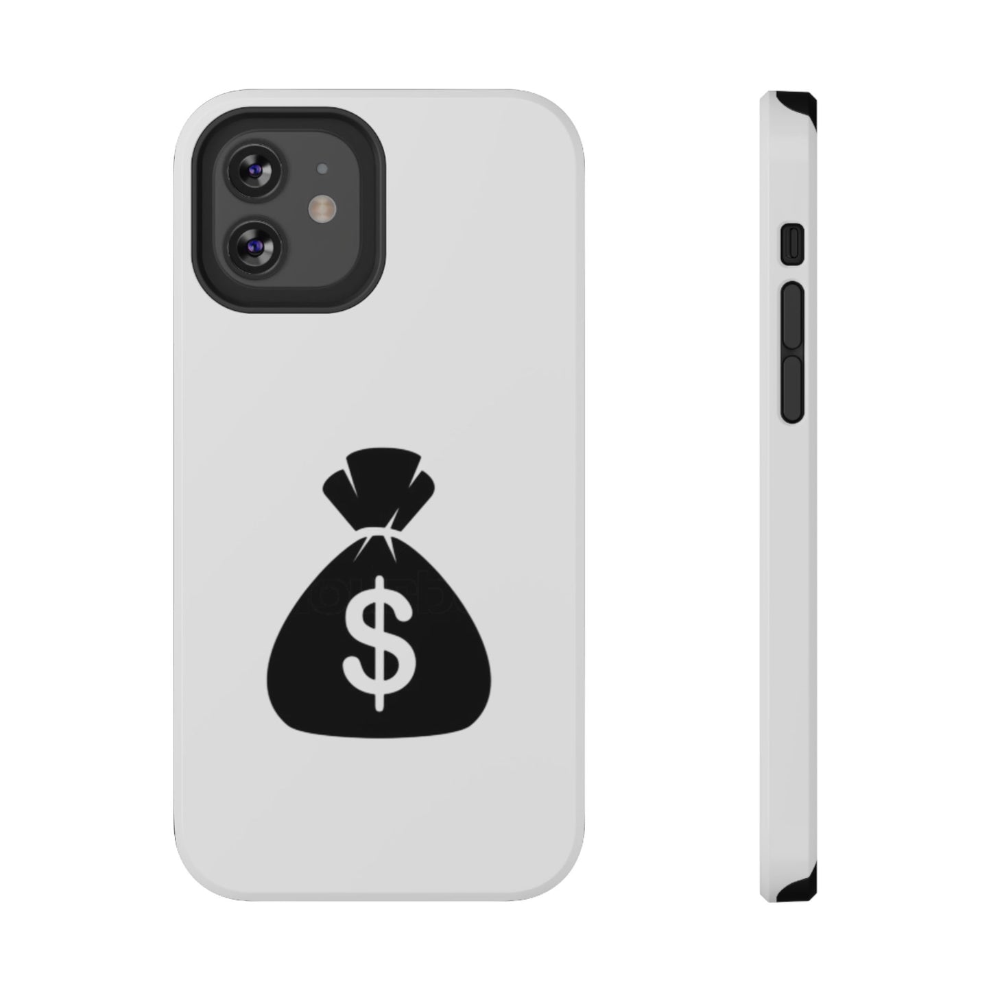 Money Bag Impact-Resistant Phone Case, Durable Phone Cover, Gift for Entrepreneurs, Stylish Protection, Birthday or Holiday Gift