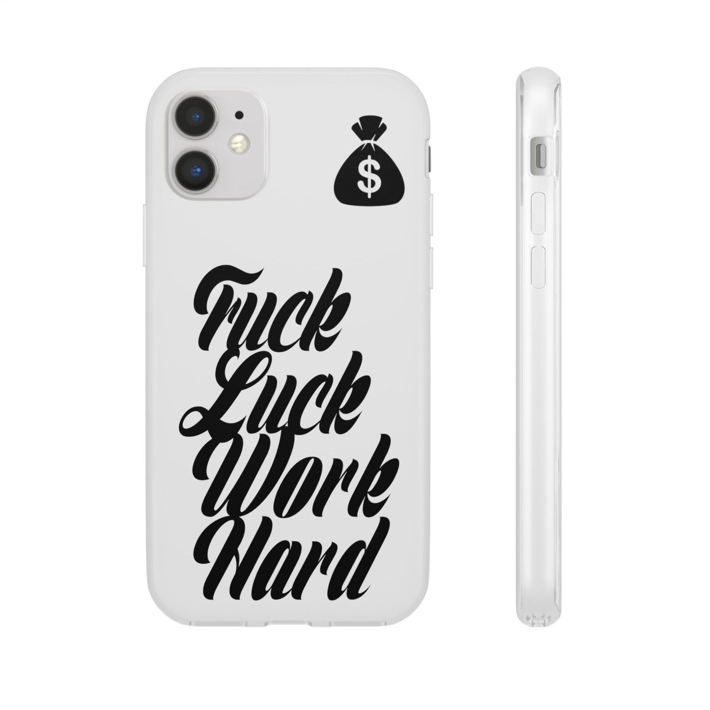 Stylish Flexi Phone Case - Motivational Quote, Perfect for Entrepreneurs, Gift for Graduations, Celebrations, and Daily Inspiration