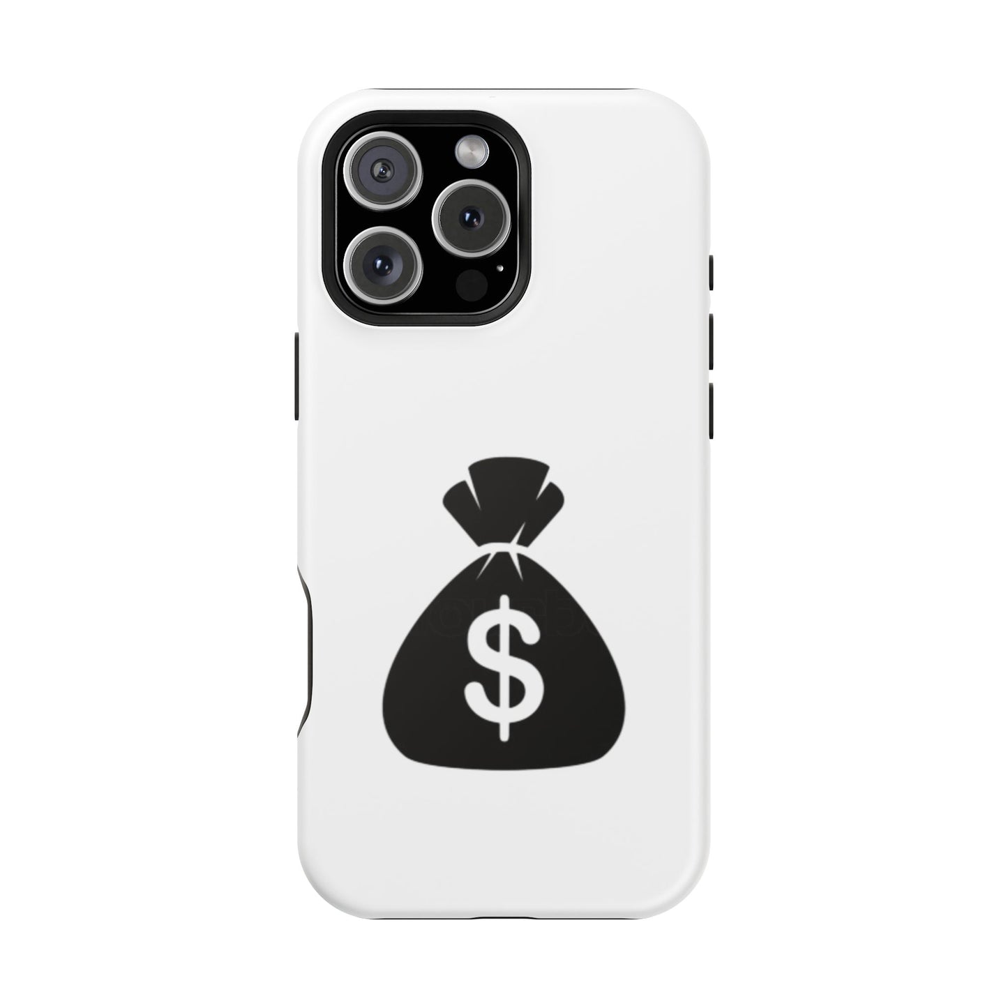 Money Bag Impact-Resistant Phone Case, Durable Phone Cover, Gift for Entrepreneurs, Stylish Protection, Birthday or Holiday Gift