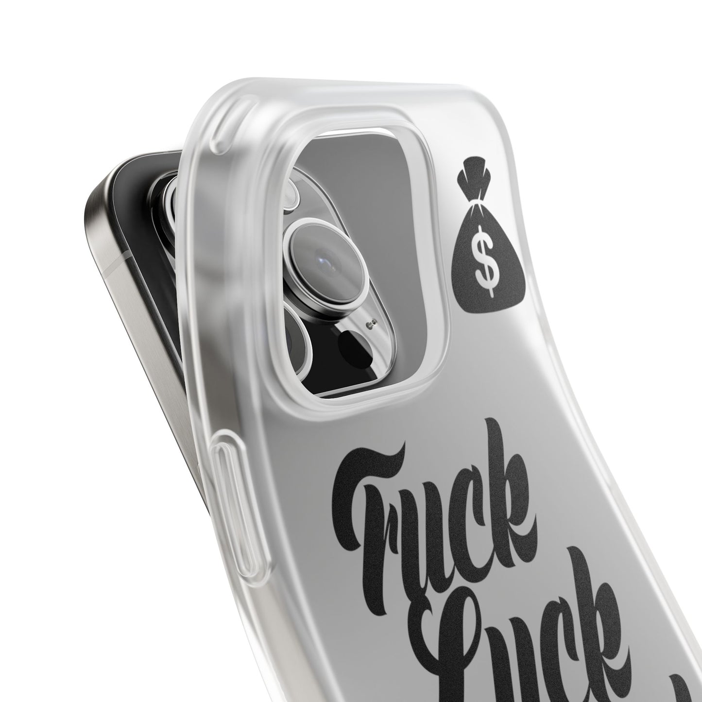 Stylish Flexi Phone Case - Motivational Quote, Perfect for Entrepreneurs, Gift for Graduations, Celebrations, and Daily Inspiration