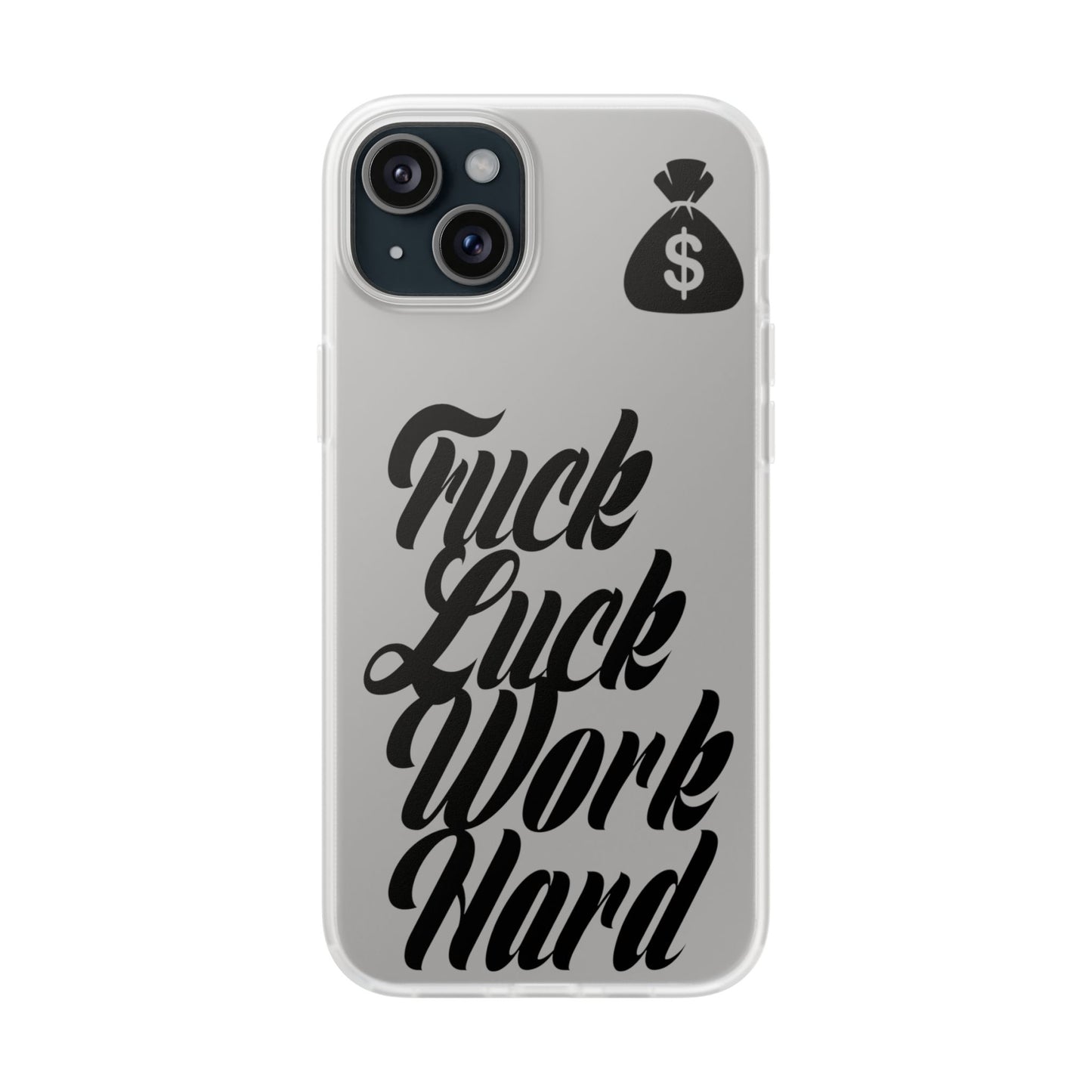 Stylish Flexi Phone Case - Motivational Quote, Perfect for Entrepreneurs, Gift for Graduations, Celebrations, and Daily Inspiration