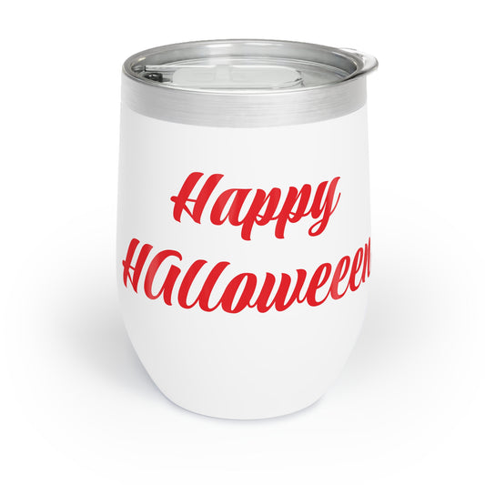Halloween Wine Tumbler, Spooky Drinkware, Personalized Tumblers for Parties, Gift for Wine Lovers, Boozy Halloween Decor