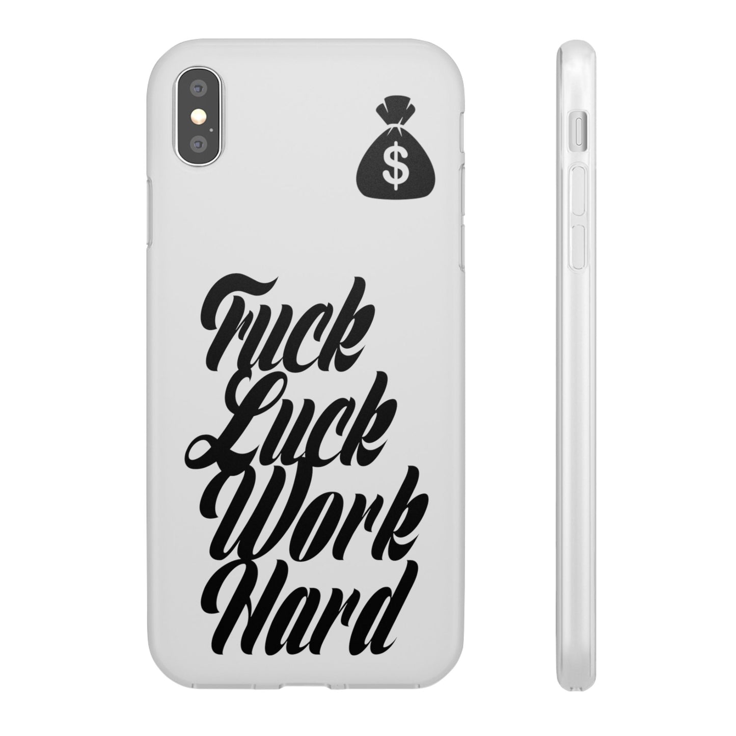 Stylish Flexi Phone Case - Motivational Quote, Perfect for Entrepreneurs, Gift for Graduations, Celebrations, and Daily Inspiration