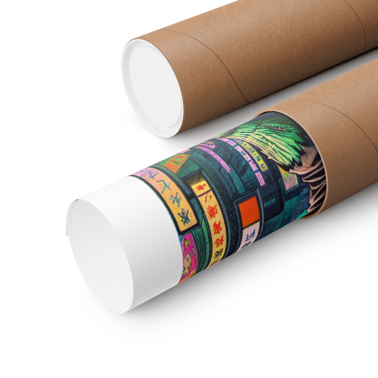 Urban Monster Art Posters | Matte Vertical Wall Decor for Halloween, Streetwear Aesthetics, Home & Office