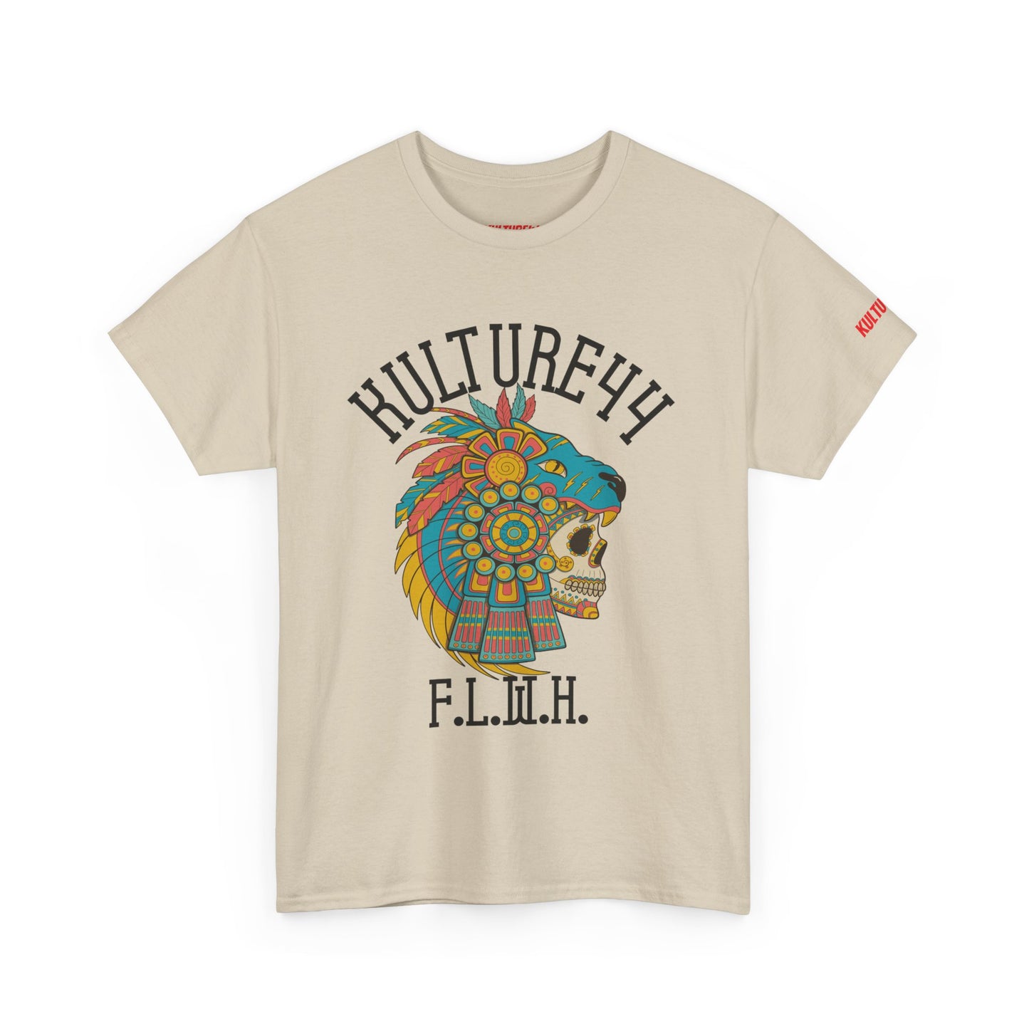 Aztec warrior Cultural Art Tee - Vibrant Skull Design, Unisex Graphic T-Shirt for Festivals, Birthdays, Gift Ideas, Everyday Wear, Casual Style