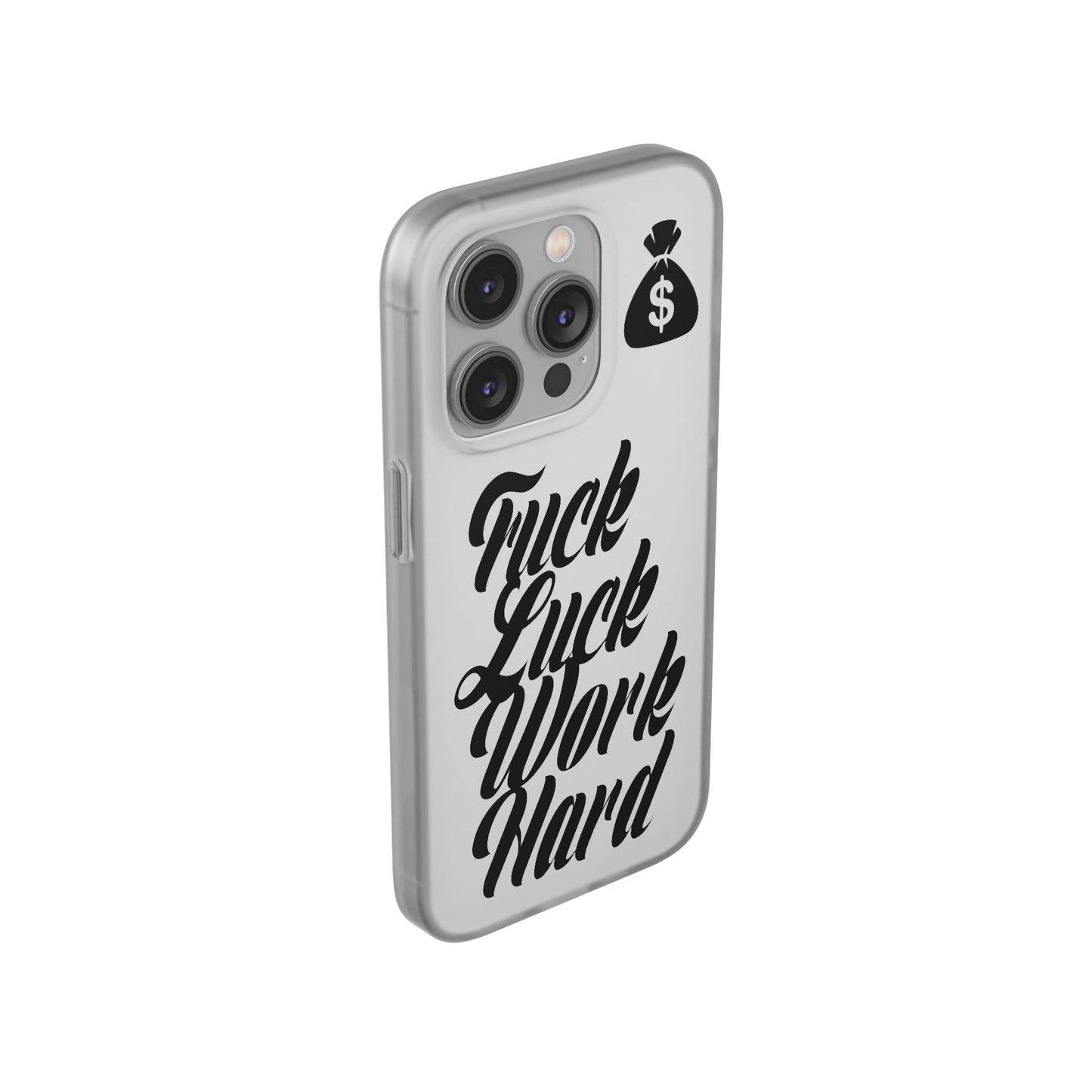 Stylish Flexi Phone Case - Motivational Quote, Perfect for Entrepreneurs, Gift for Graduations, Celebrations, and Daily Inspiration