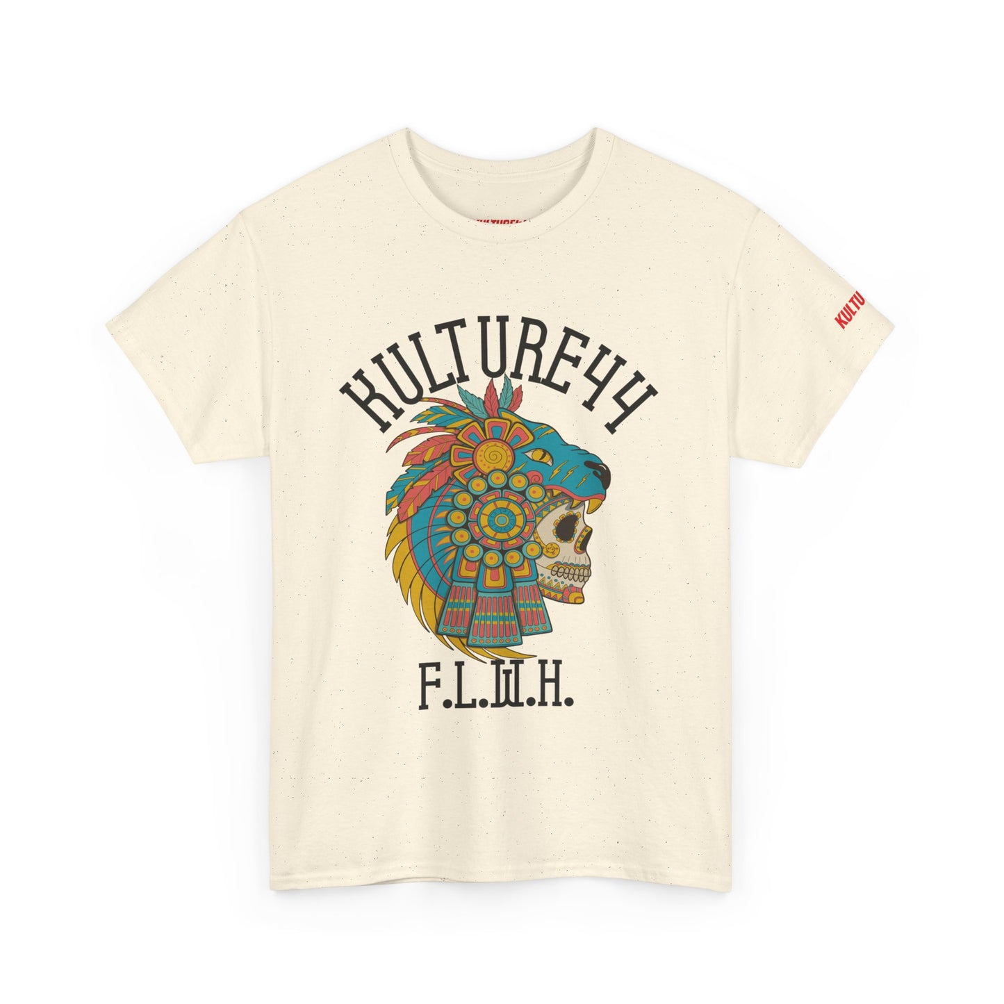 Aztec warrior Cultural Art Tee - Vibrant Skull Design, Unisex Graphic T-Shirt for Festivals, Birthdays, Gift Ideas, Everyday Wear, Casual Style