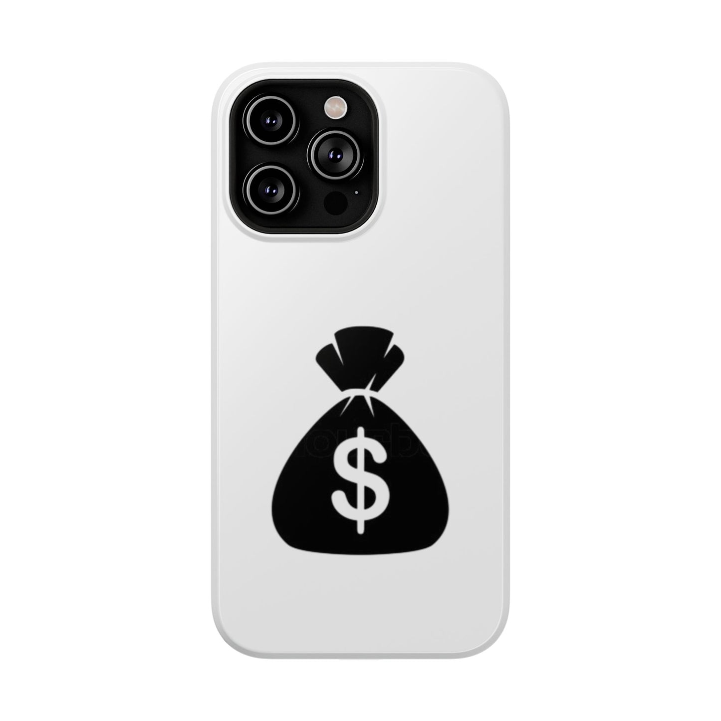 Money Bag Impact-Resistant Phone Case, Durable Phone Cover, Gift for Entrepreneurs, Stylish Protection, Birthday or Holiday Gift