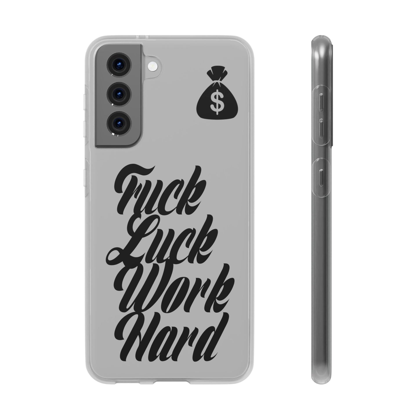 Stylish Flexi Phone Case - Motivational Quote, Perfect for Entrepreneurs, Gift for Graduations, Celebrations, and Daily Inspiration