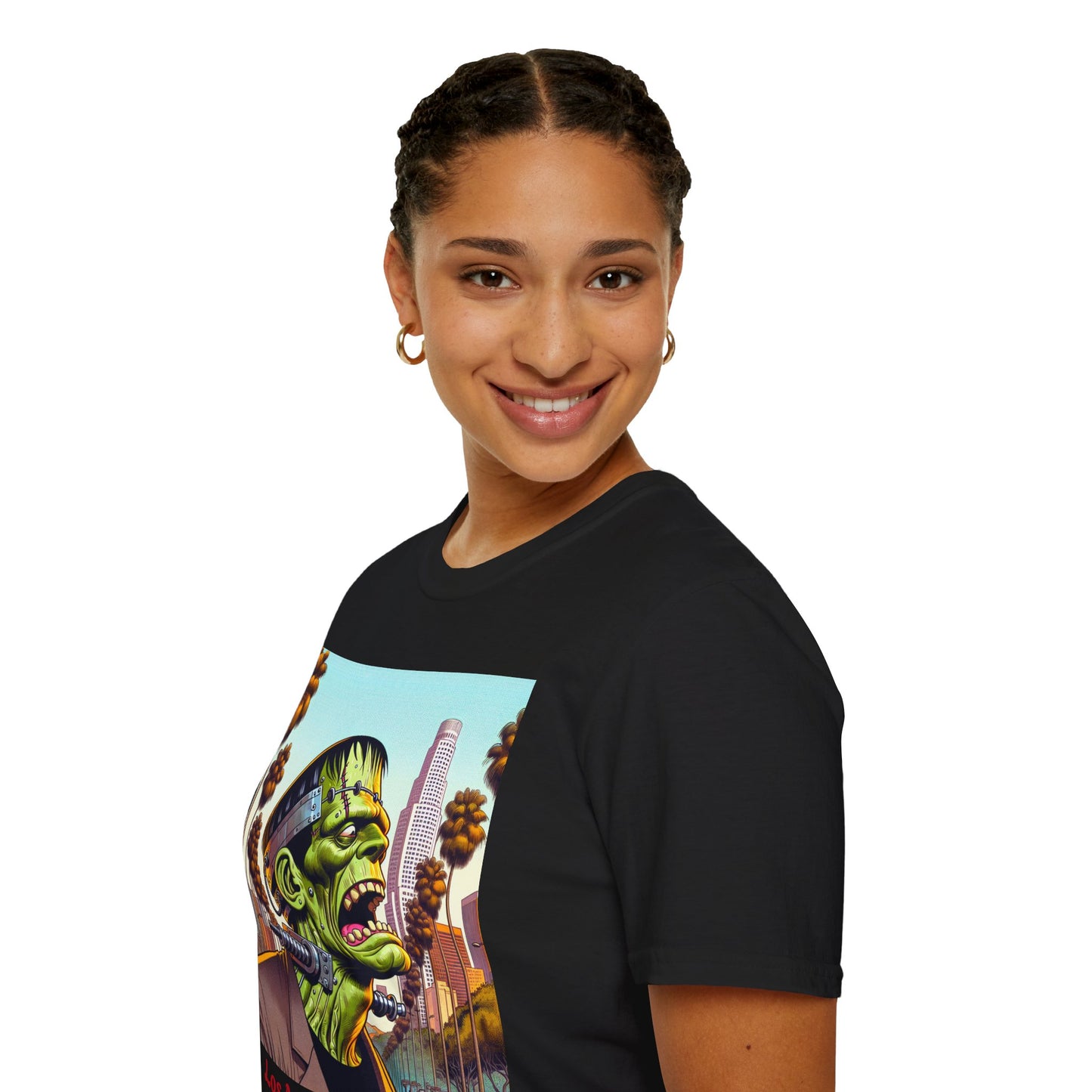 Los Angeles Monster Unisex T-Shirt, Funny Graphic Tee, Halloween Costume Shirt, Gift for Horror Fans, Casual Wear