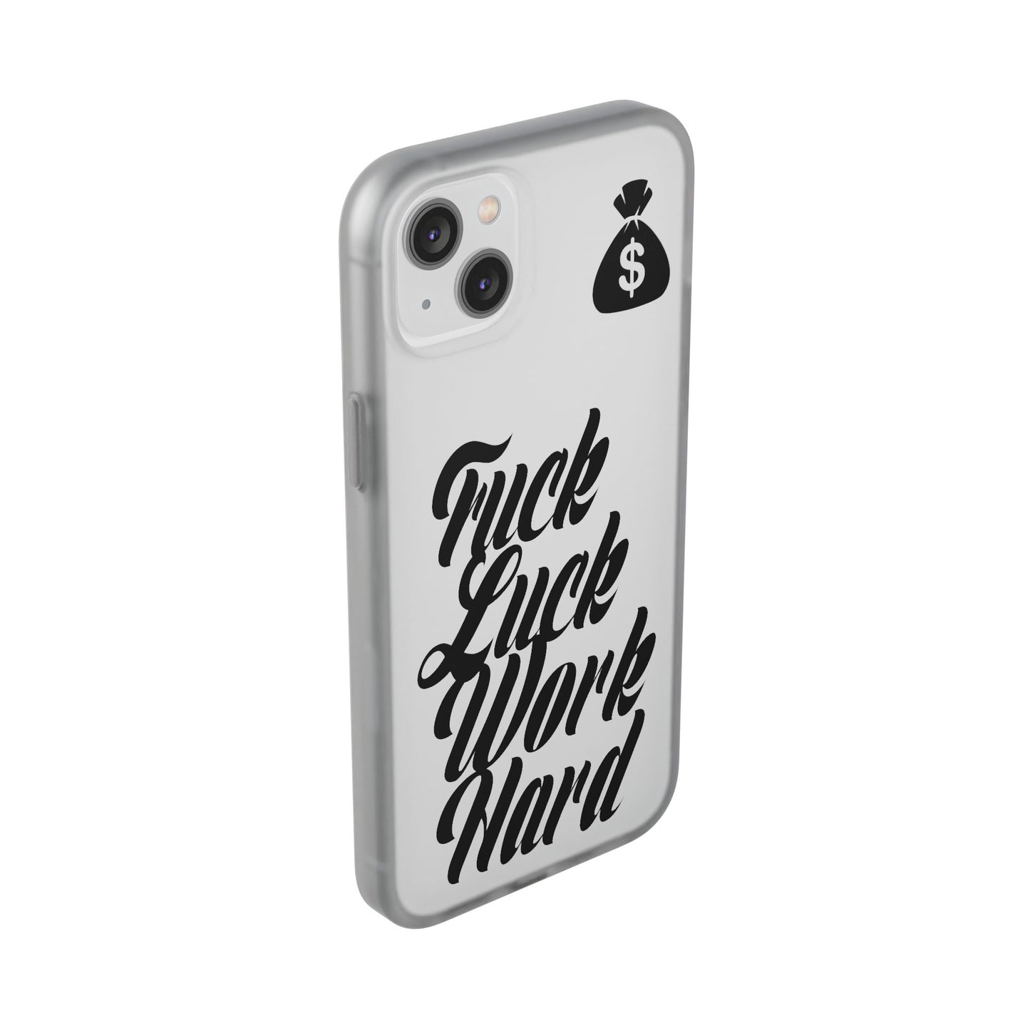 Stylish Flexi Phone Case - Motivational Quote, Perfect for Entrepreneurs, Gift for Graduations, Celebrations, and Daily Inspiration