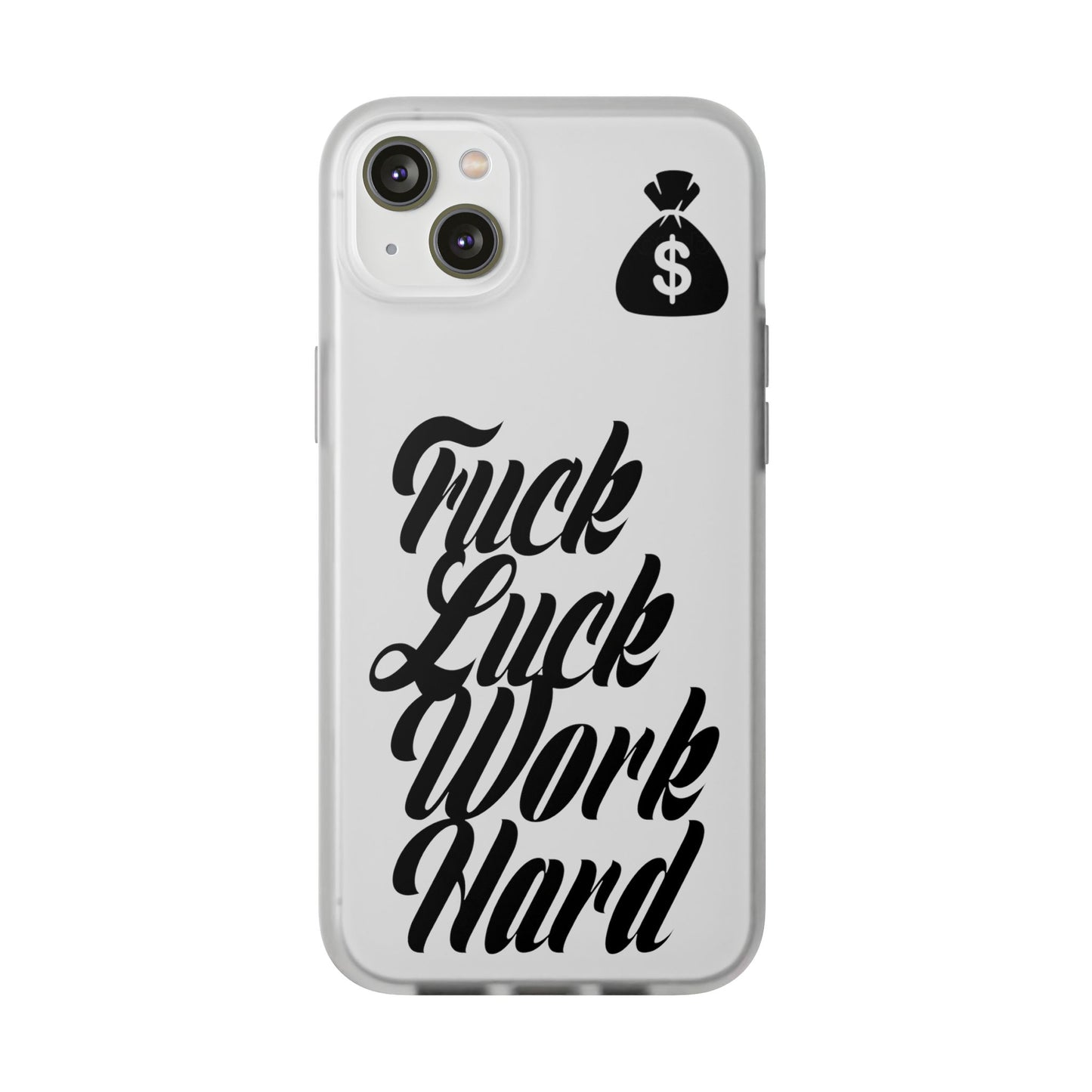 Stylish Flexi Phone Case - Motivational Quote, Perfect for Entrepreneurs, Gift for Graduations, Celebrations, and Daily Inspiration