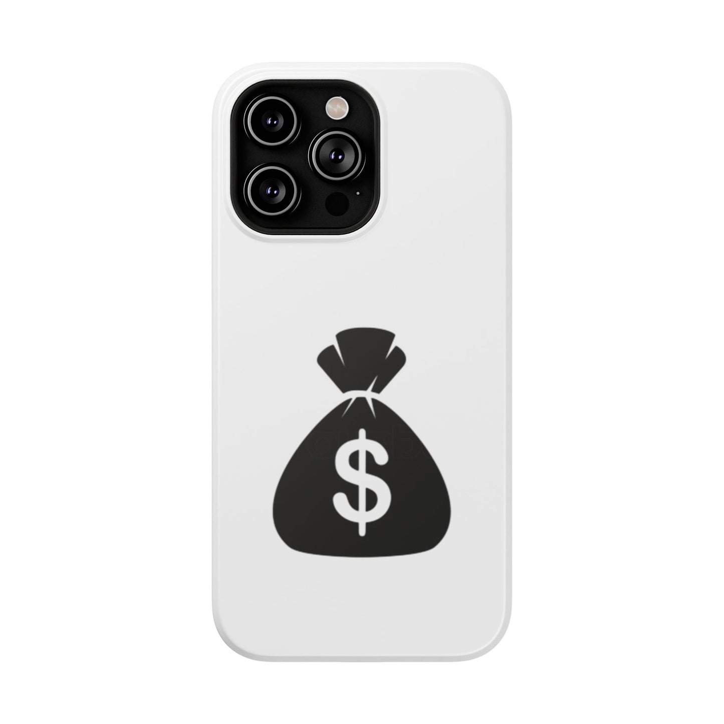 Money Bag Impact-Resistant Phone Case, Durable Phone Cover, Gift for Entrepreneurs, Stylish Protection, Birthday or Holiday Gift