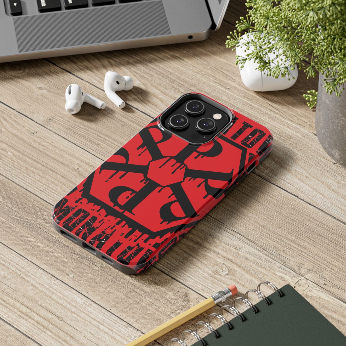 Bold Graphic Phone Case | Tough Phone Cases for Protection | Trendy Gift for Tech Lovers, Stylish Phone Cover, Unique Accessories
