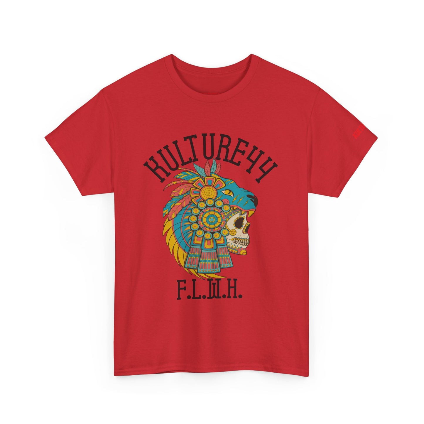 Aztec warrior Cultural Art Tee - Vibrant Skull Design, Unisex Graphic T-Shirt for Festivals, Birthdays, Gift Ideas, Everyday Wear, Casual Style
