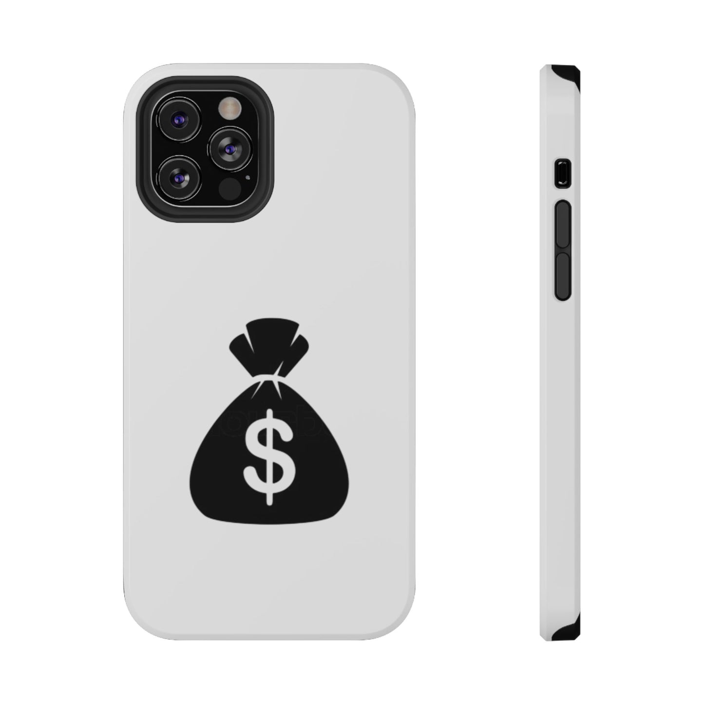 Money Bag Impact-Resistant Phone Case, Durable Phone Cover, Gift for Entrepreneurs, Stylish Protection, Birthday or Holiday Gift